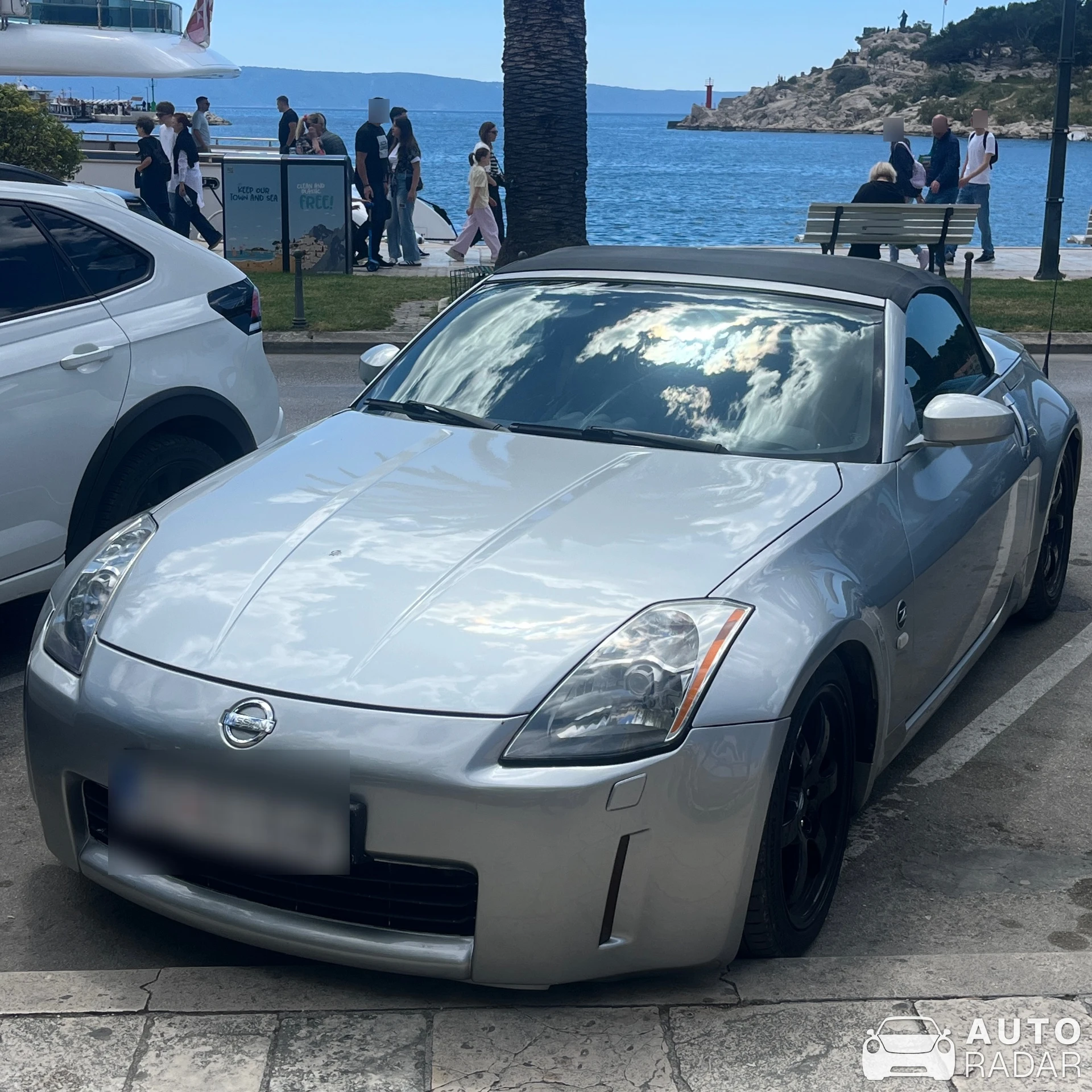 Nissan 350Z Roadster spotted in Makarska