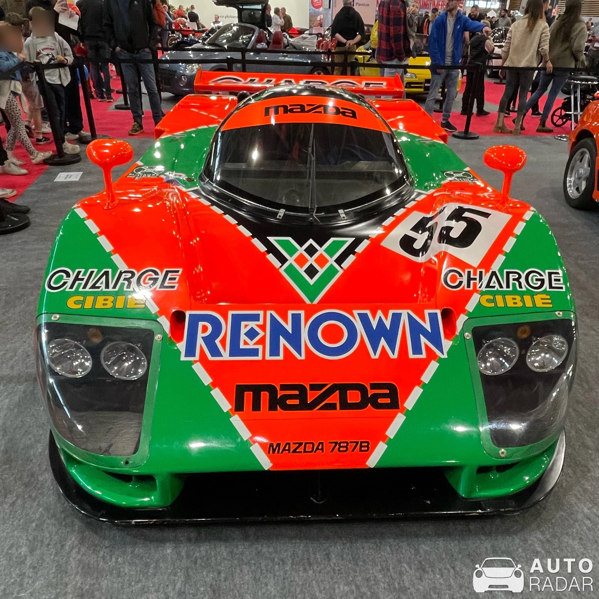 Mazda 787B spotted in Lyon, France