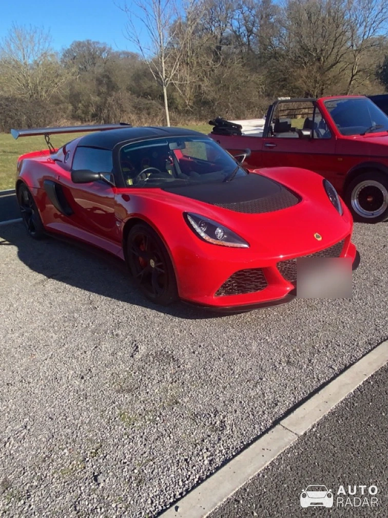 Lotus Exige 350 Sport Roadster spotted