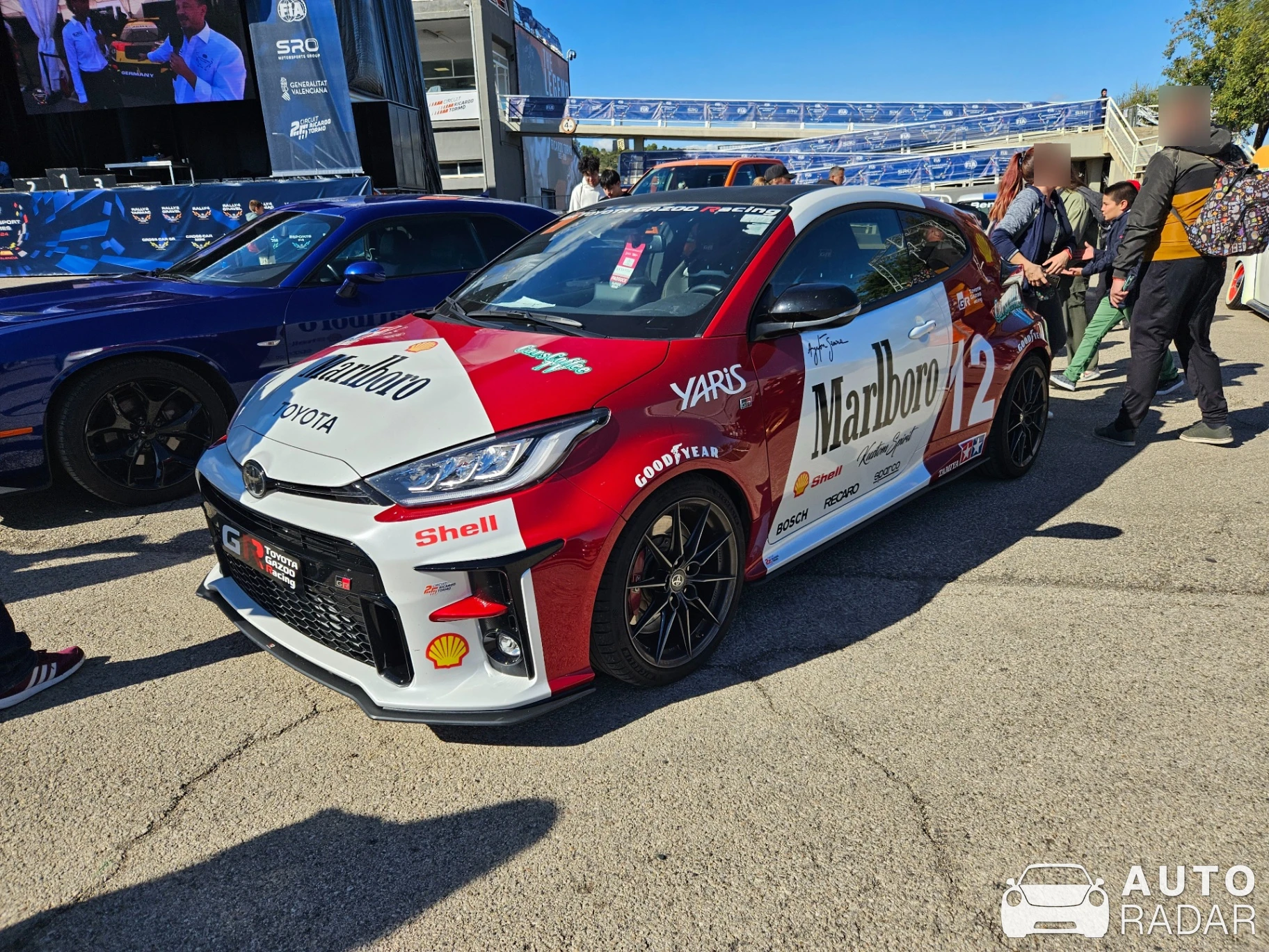Toyota GR Yaris spotted in Cheste, Spain