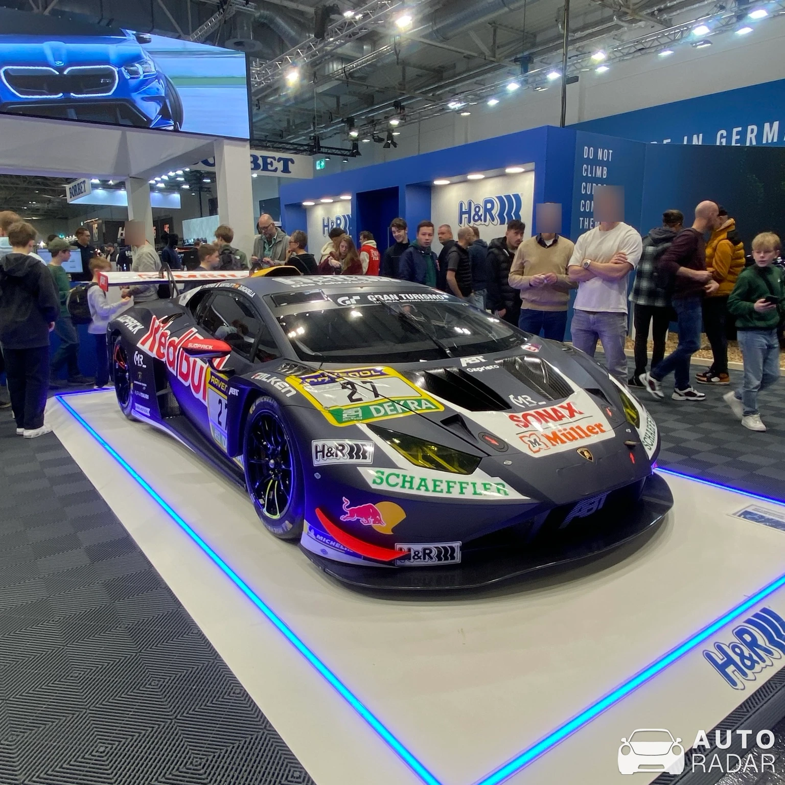 Lamborghini Huracán LP620-2 Super Trofeo spotted in Essen, Duitsland