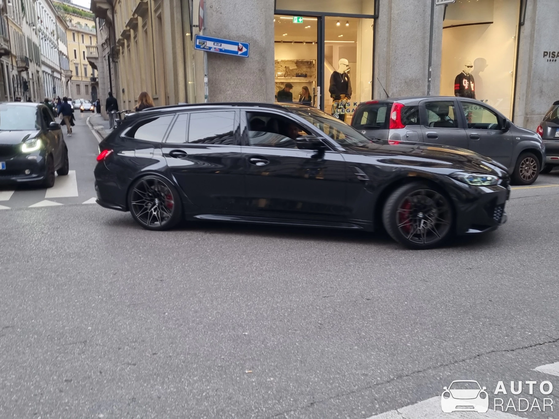 BMW M3 G81 Touring Competition spotted in Milano, Italia