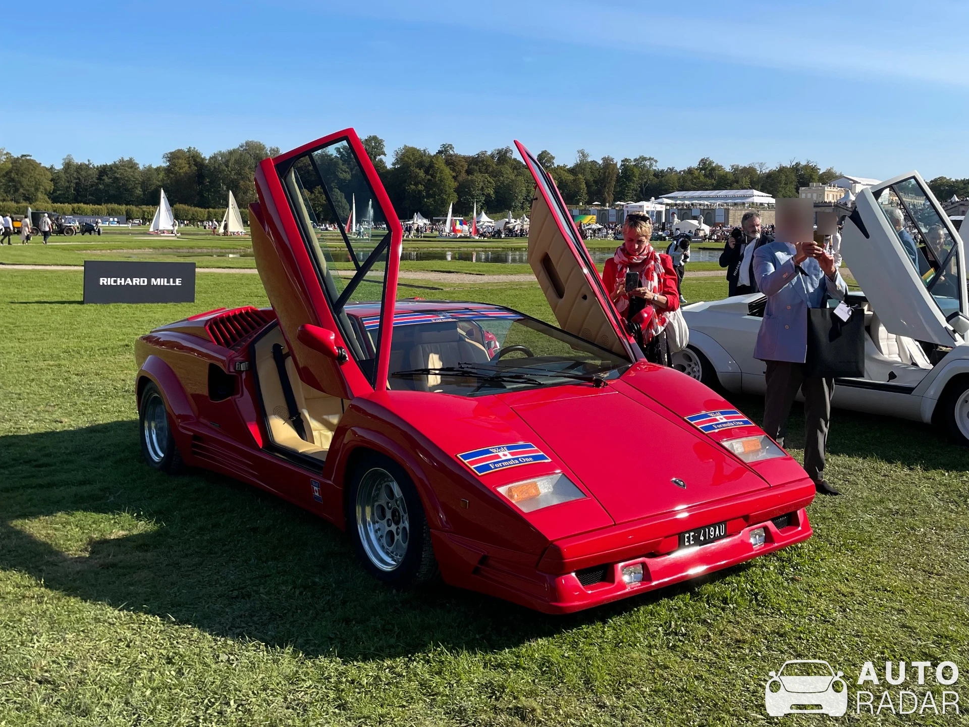 Lamborghini Countach 25th Anniversary spotted in Chantilly, France