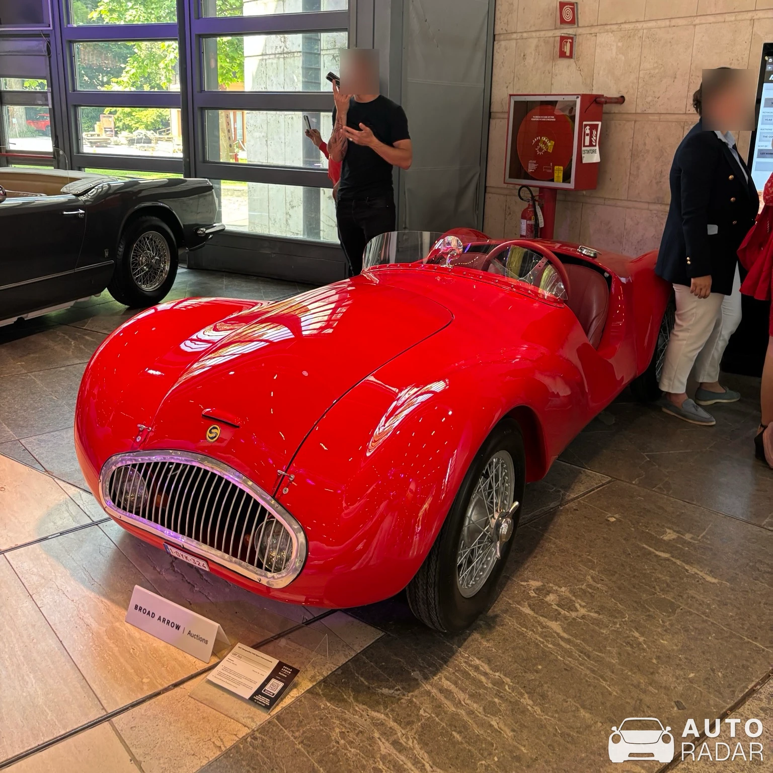 Fiat Stanguellini 1100 Sport spotted in Cernobbio
