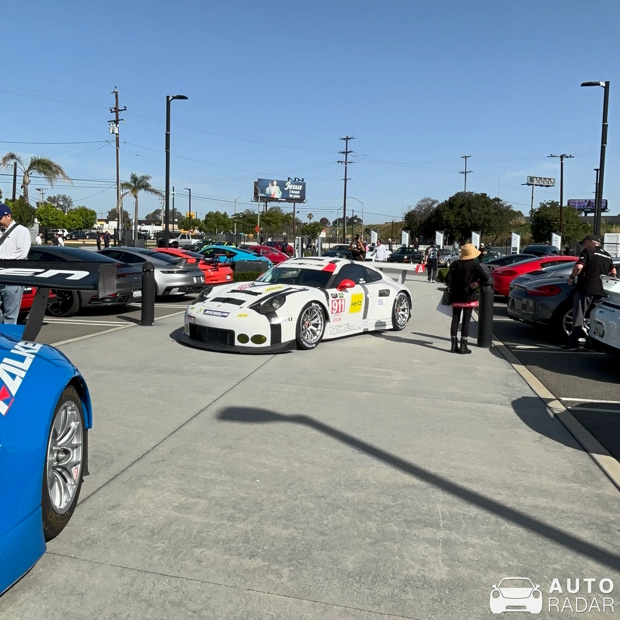Porsche 991 GT3 Cup MkII spotted in Carson