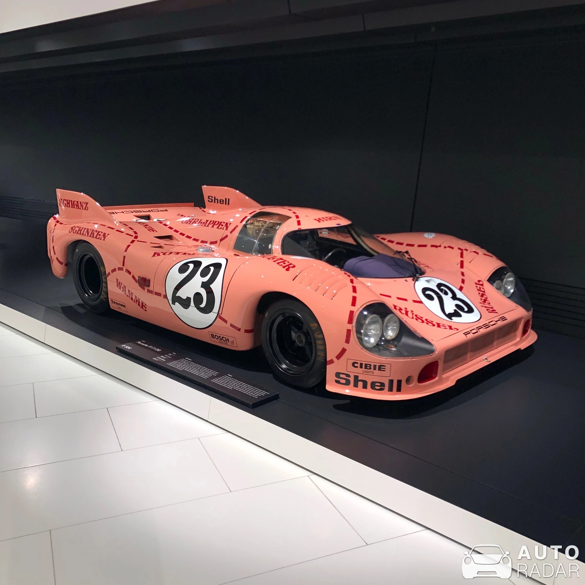 Porsche 917/20 spotted in Stuttgart, Germany