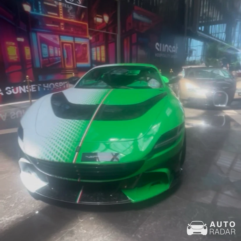 Ferrari Roma Mansory spotted in Dubai