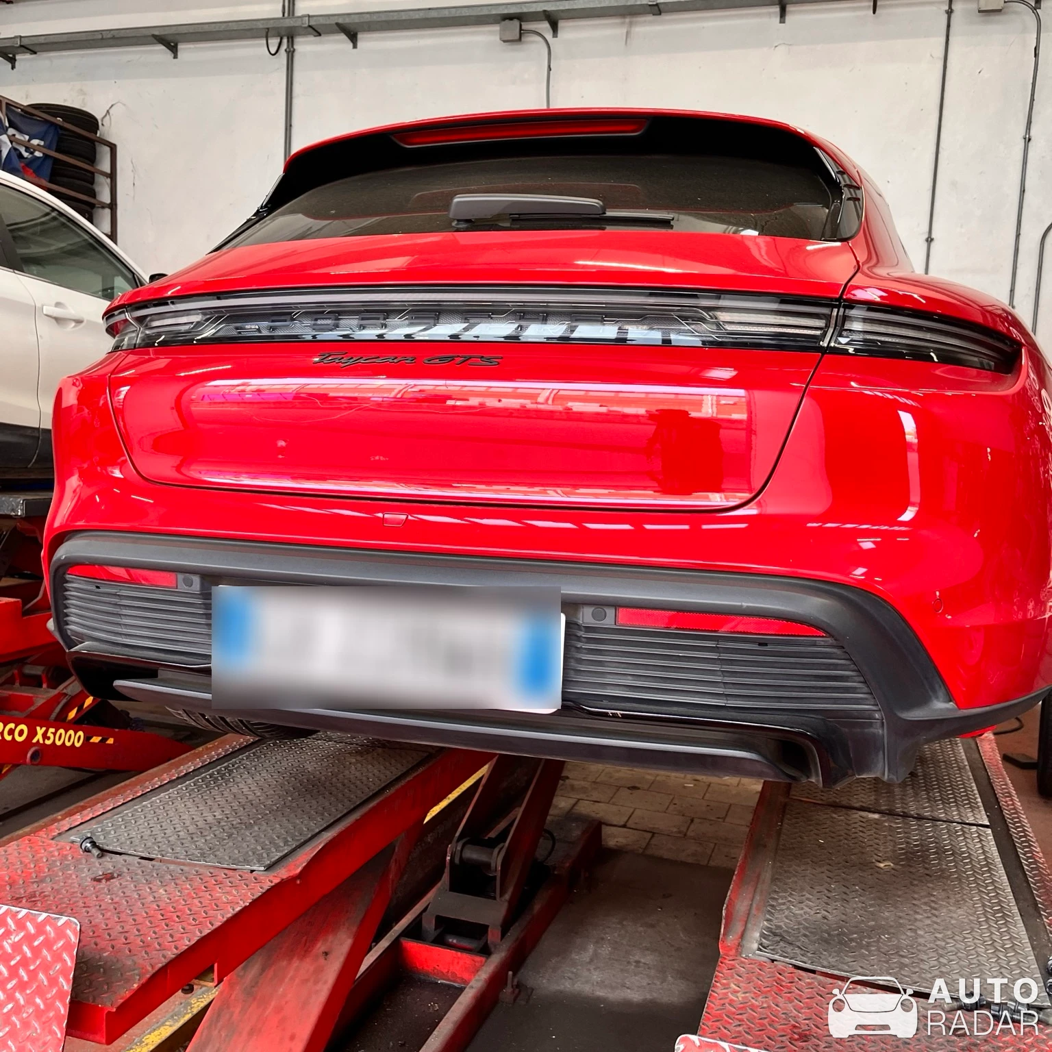 Porsche Taycan GTS Sport Turismo spotted in Bazzano