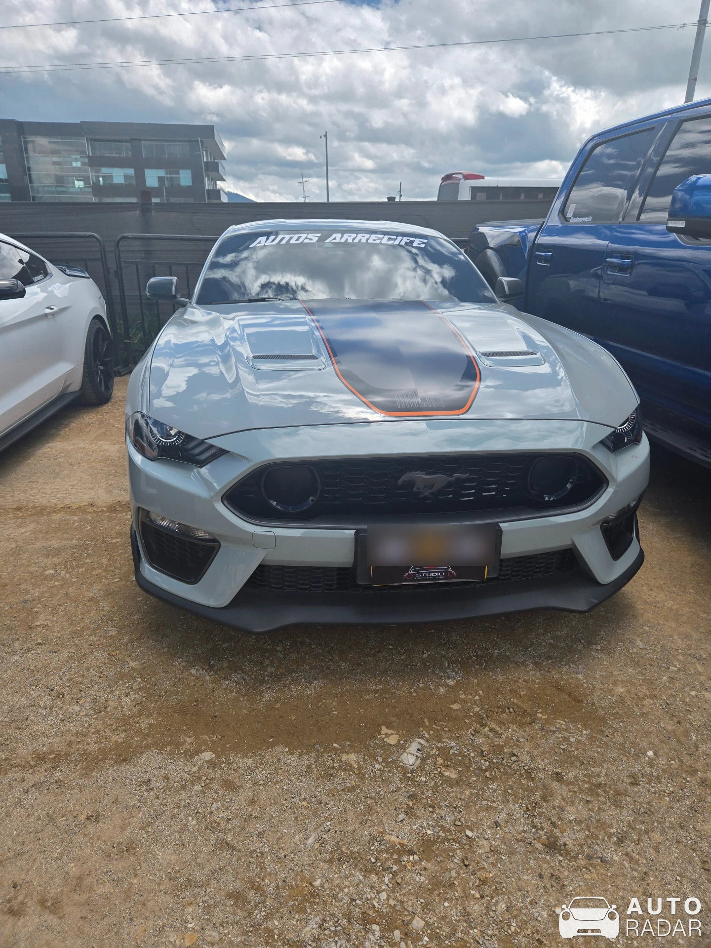 Ford Mustang Mach 1 S550 spotted in Chía