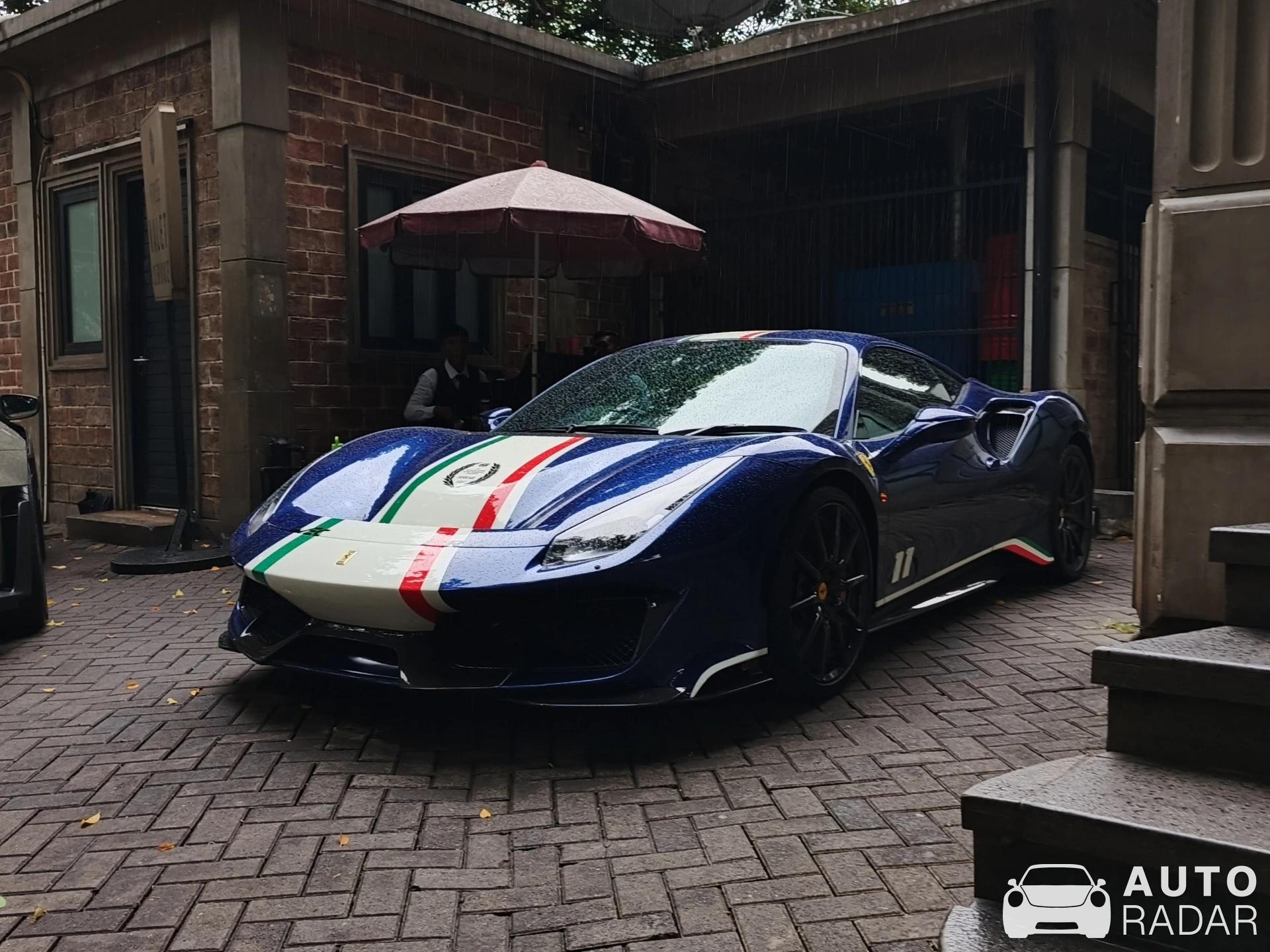 Ferrari 488 Pista Piloti spotted in Jakarta, Indonesia