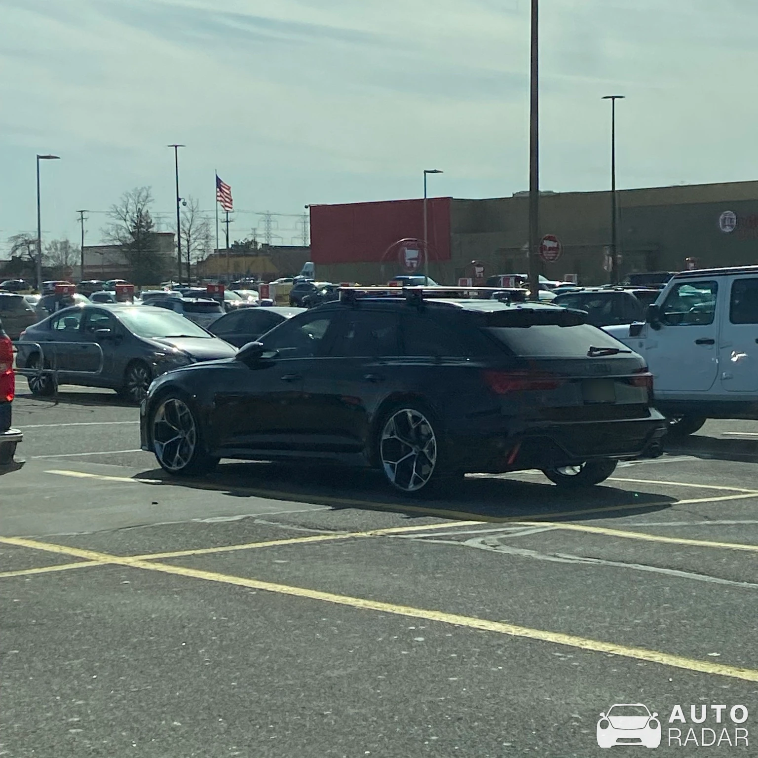 Audi RS6 Avant C8 spotted in Detroit, United States