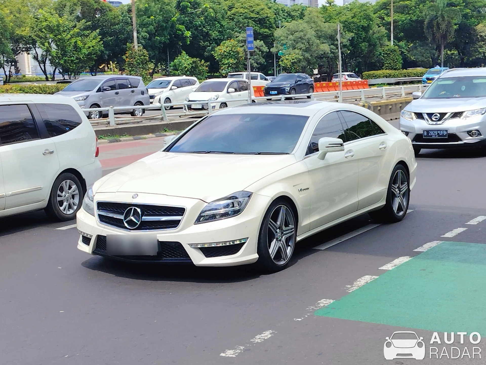 Mercedes-Benz CLS 63 S AMG C218 spotted in Kota Jakarta Selatan, Indonesia