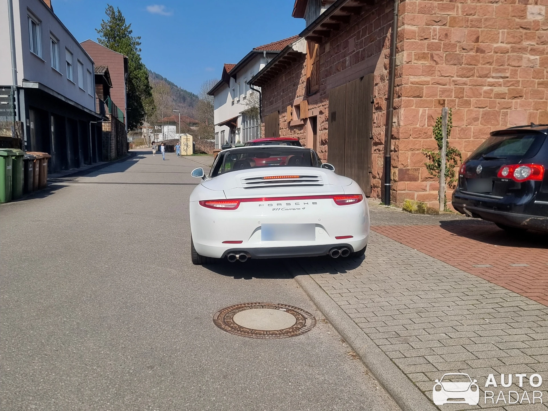 Porsche 991 Carrera 4S Cabriolet MkI spotted in Hirschhorn