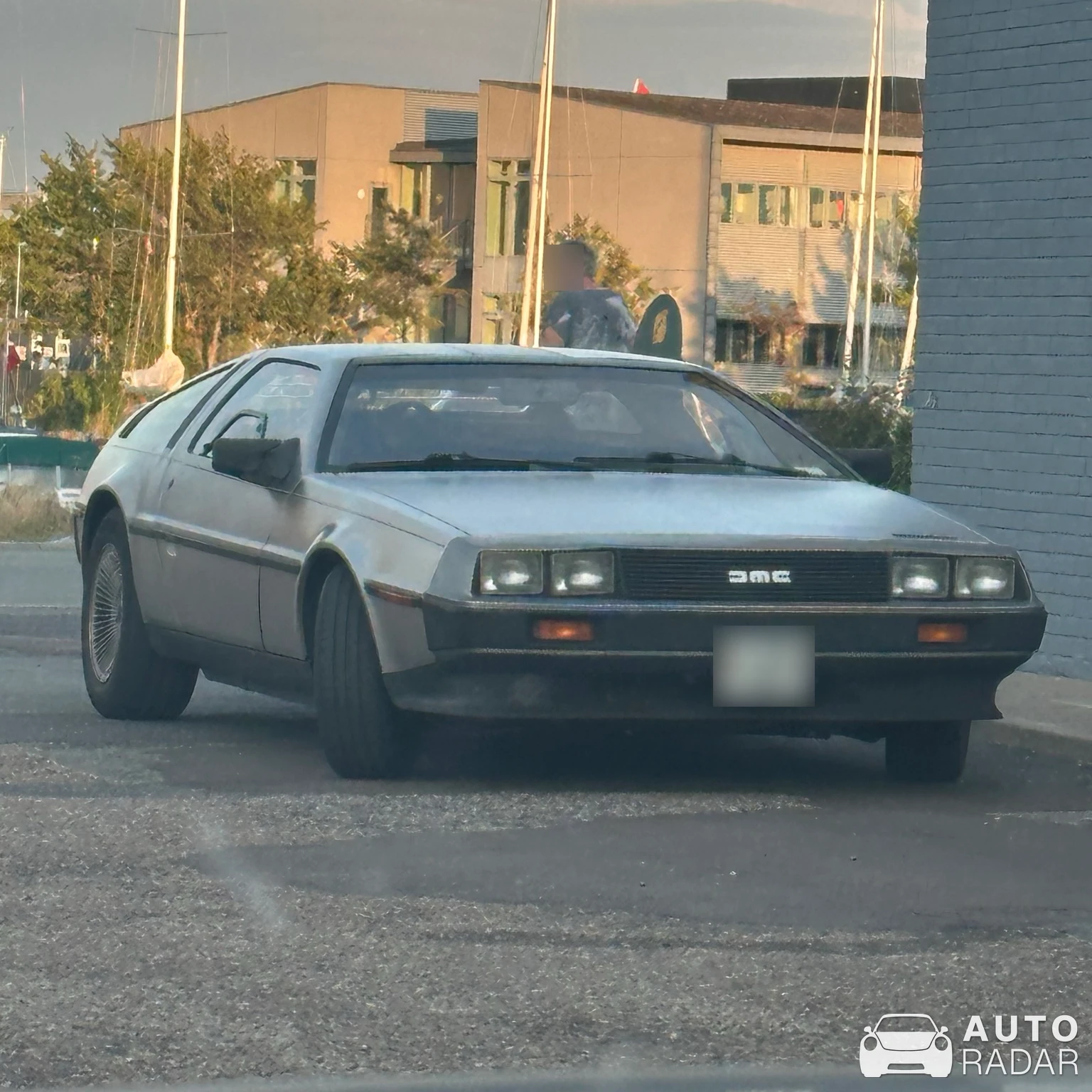 DeLorean DMC-12 spotted in Thisted
