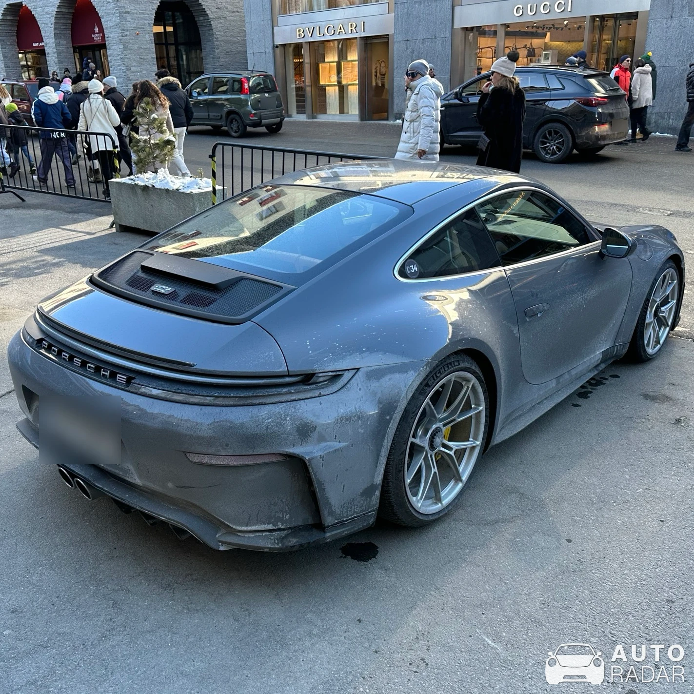 Porsche 992 GT3 Touring MkII spotted in Sankt Moritz, Schweiz