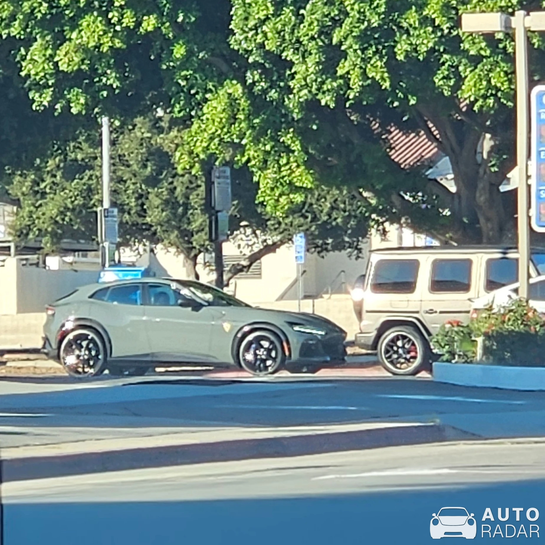 Ferrari Purosangue spotted in Glendale, United States