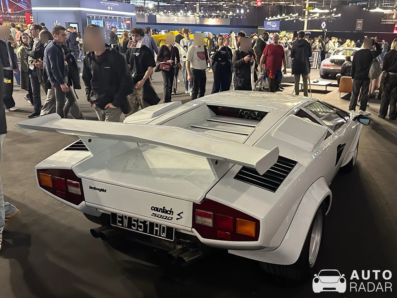 Lamborghini Countach LP500 S spotted in Paris