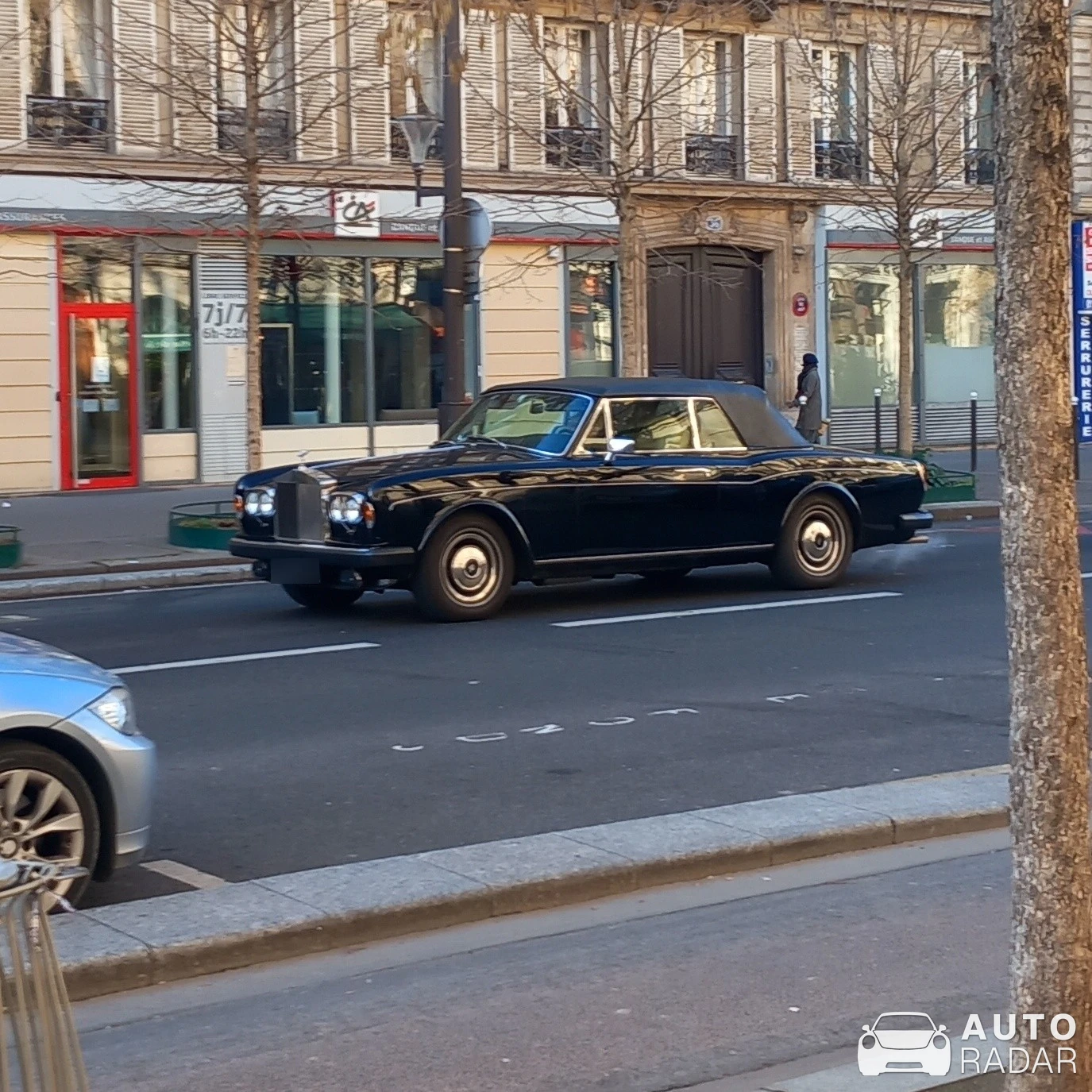 Rolls-Royce Corniche spotted in Paris, France
