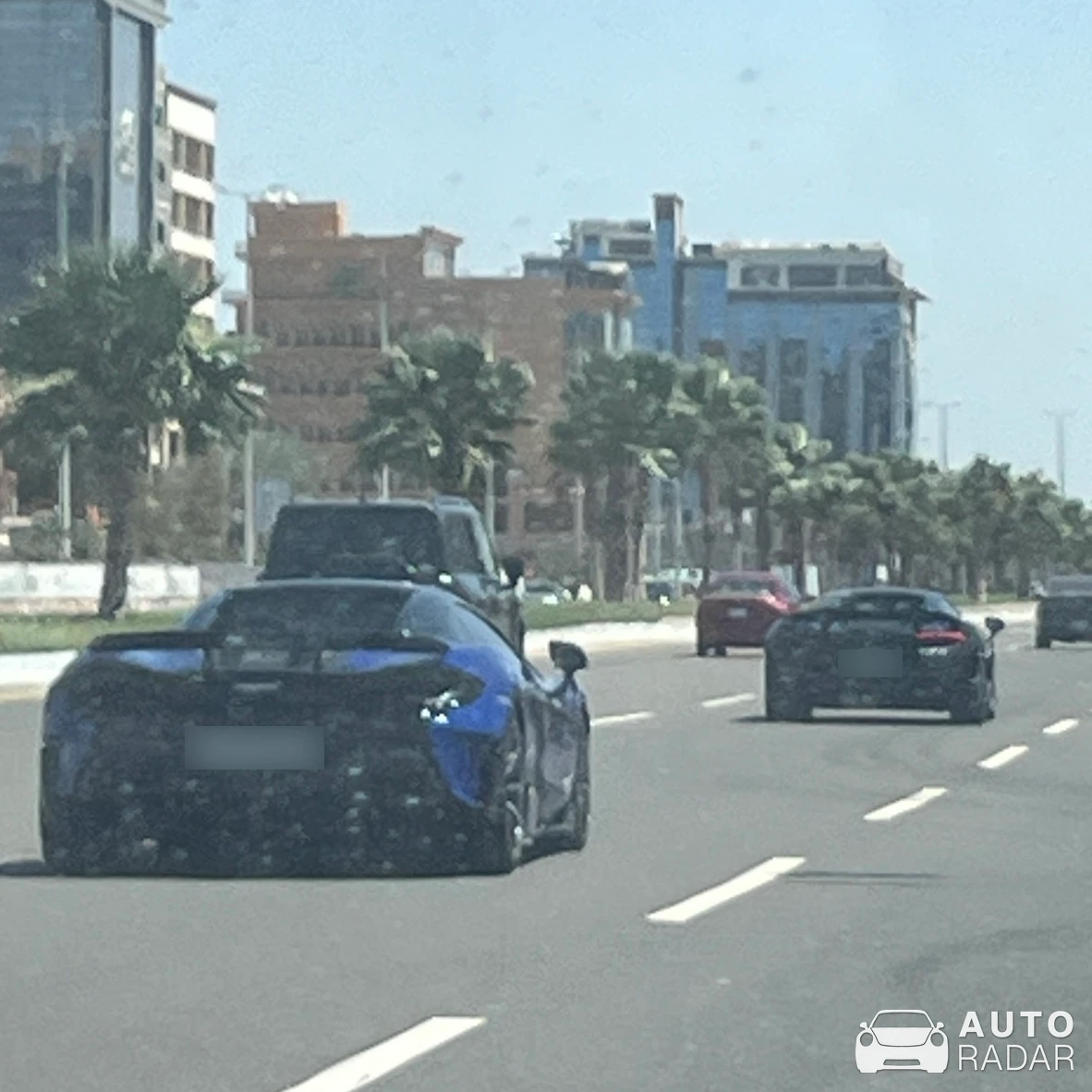 McLaren 750S spotted in Jeddah
