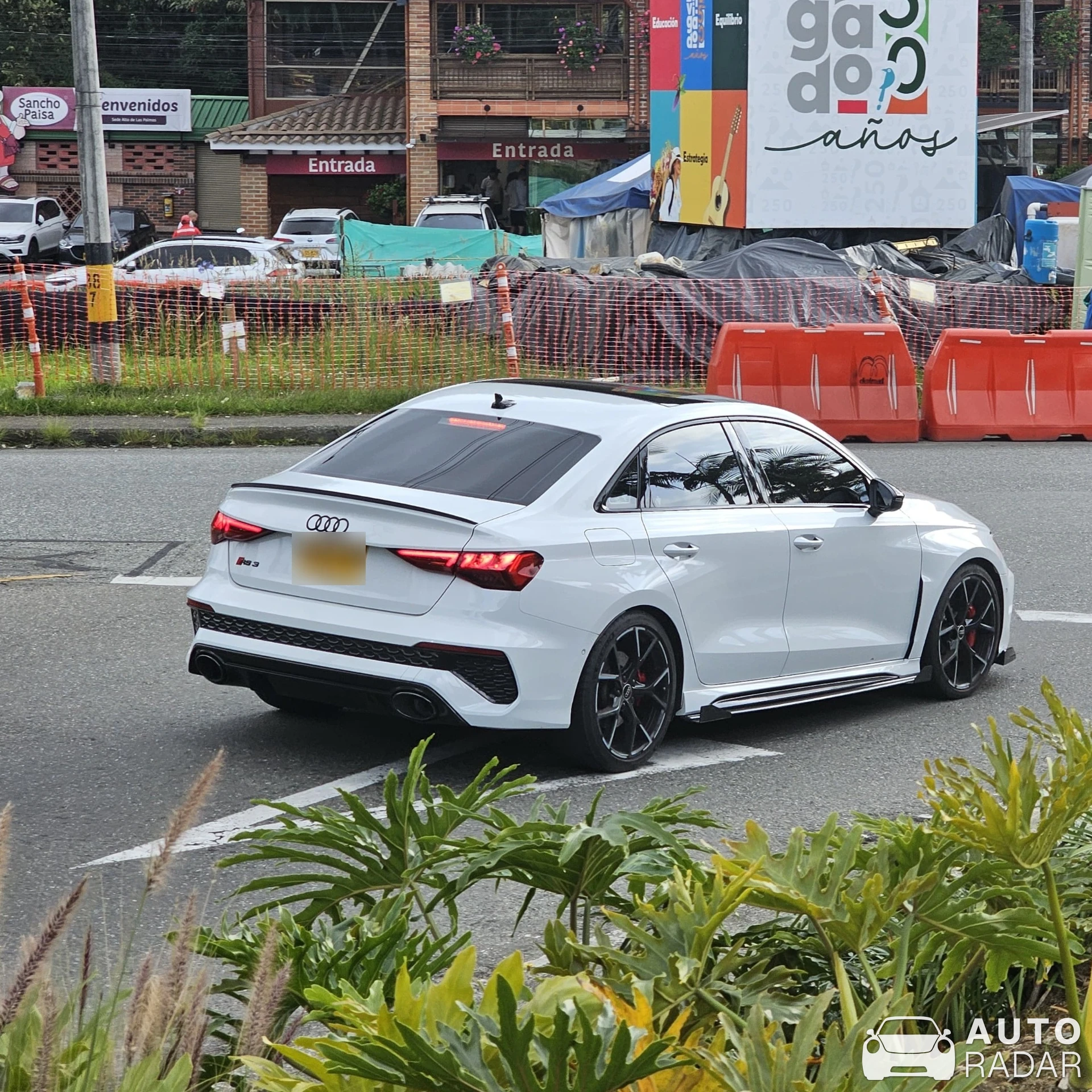 Audi RS3 Sedan 8Y spotted in Envigado, Colombia