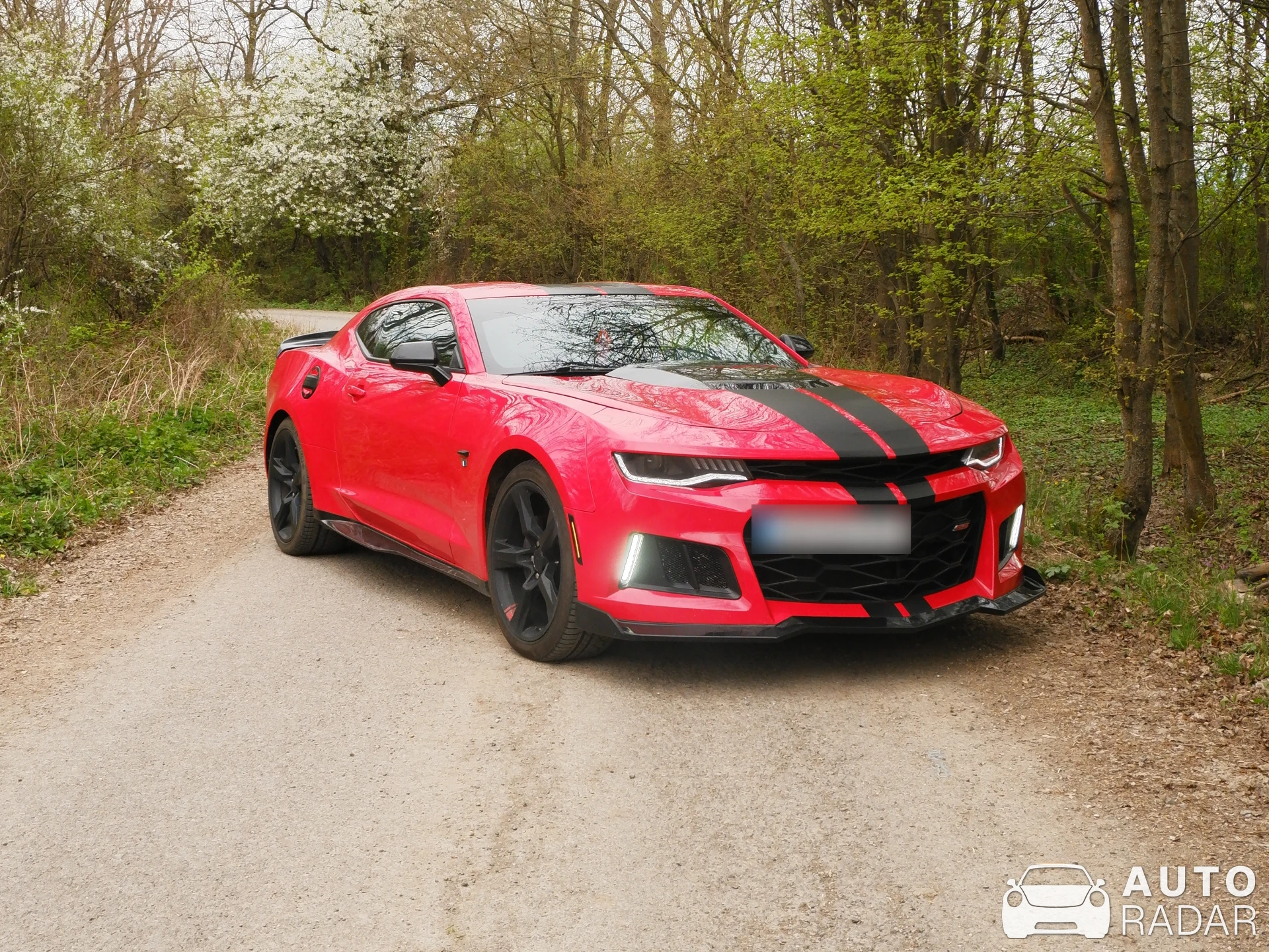 Chevrolet Camaro SS spotted in Lovčica - Trubín
