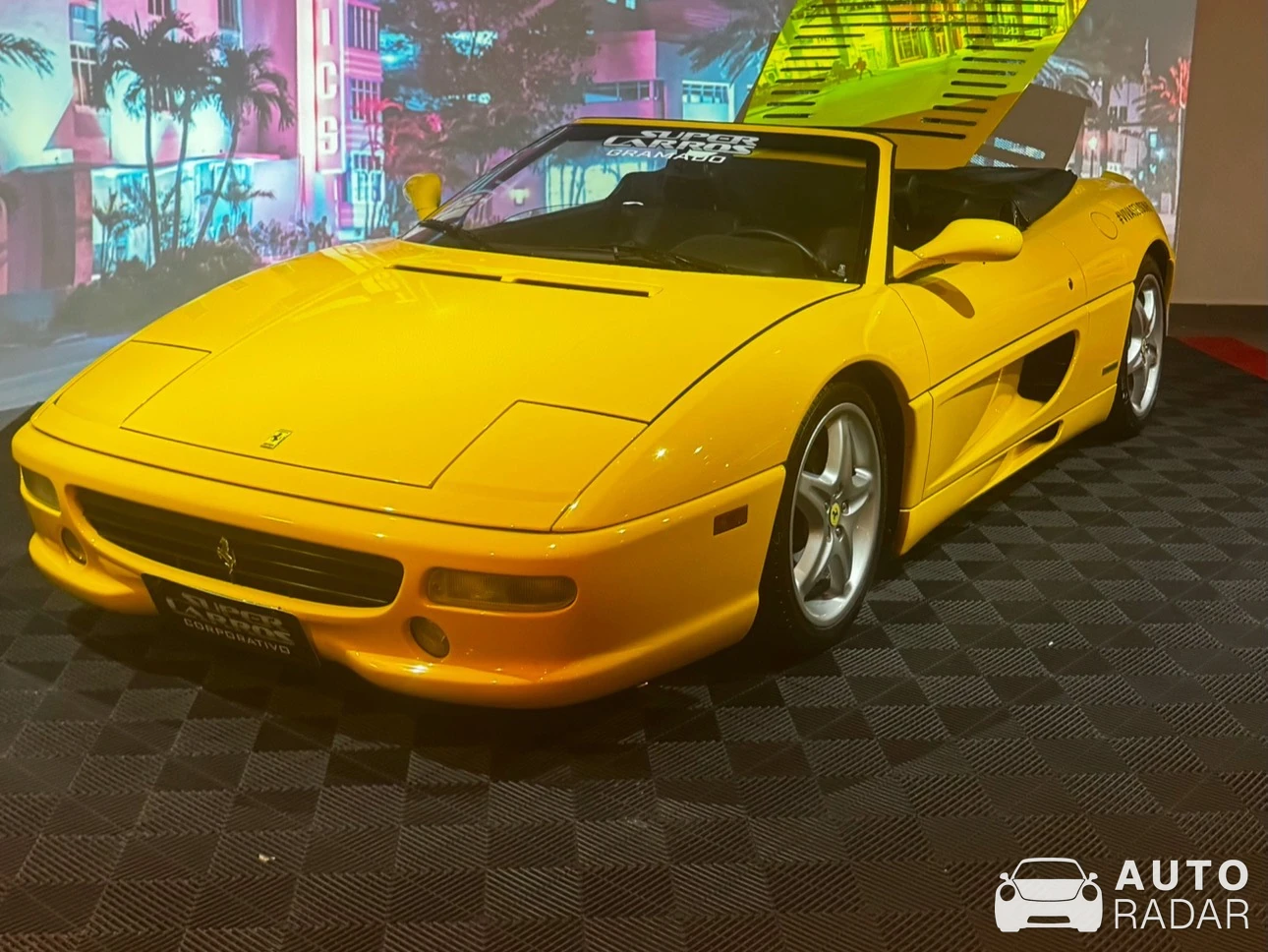 Ferrari F355 Spider spotted in Estrada Gramado, Brazil