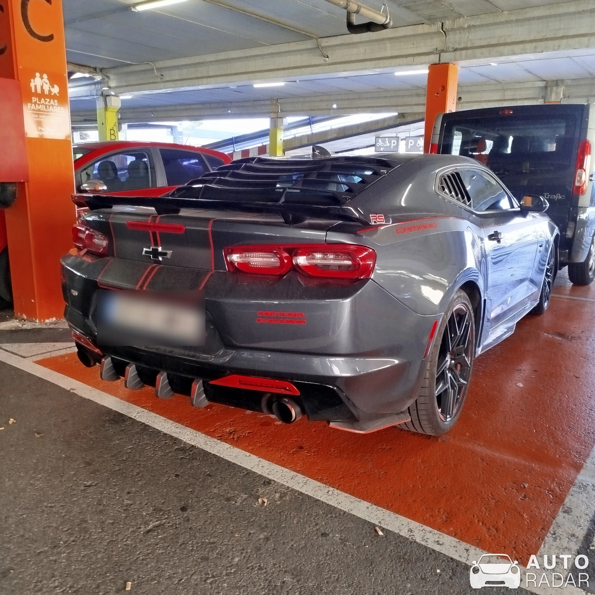 Chevrolet Camaro SS spotted in Palencia, Spain