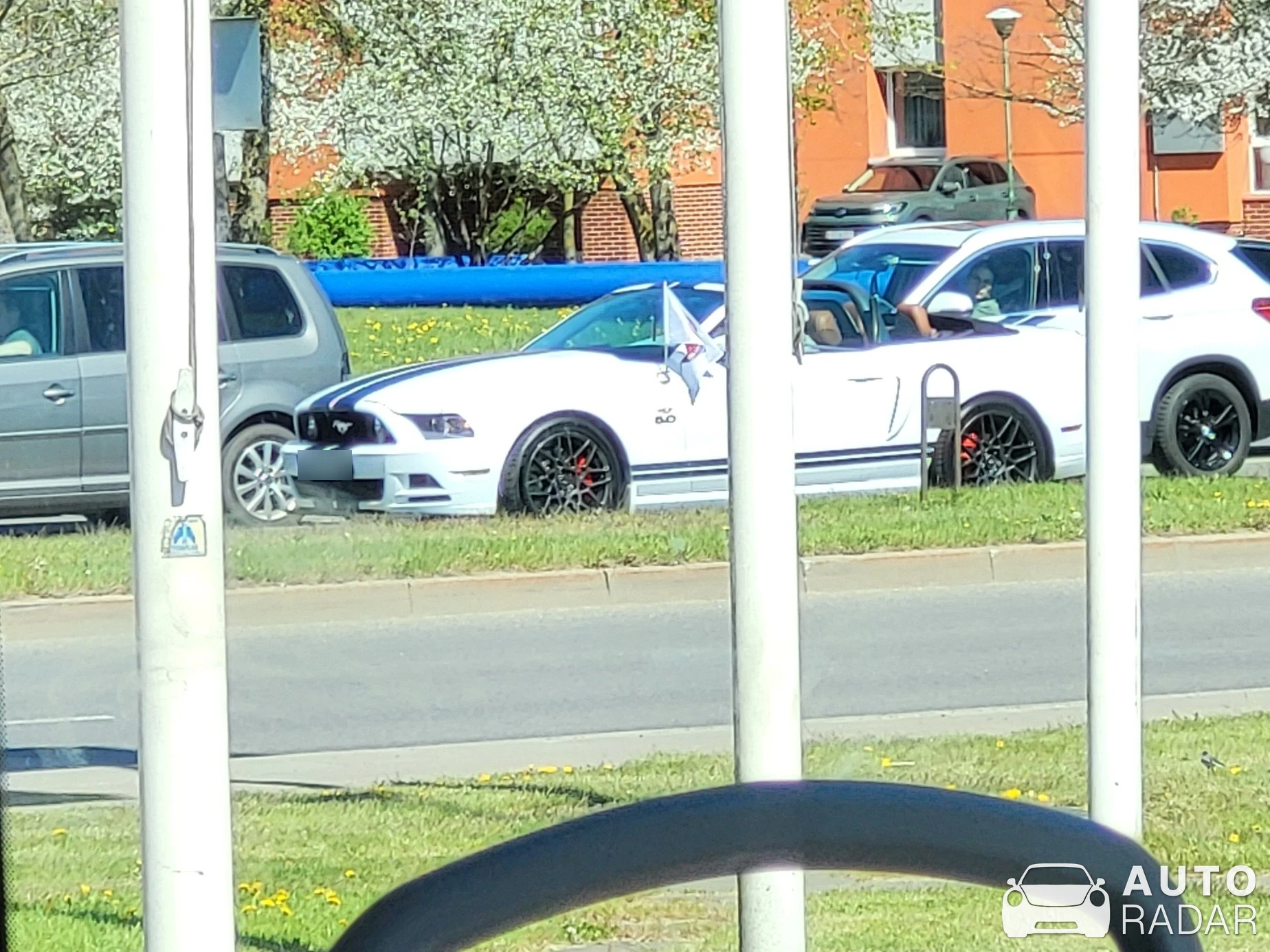 Ford Mustang GT Convertible spotted in Klaipeda City