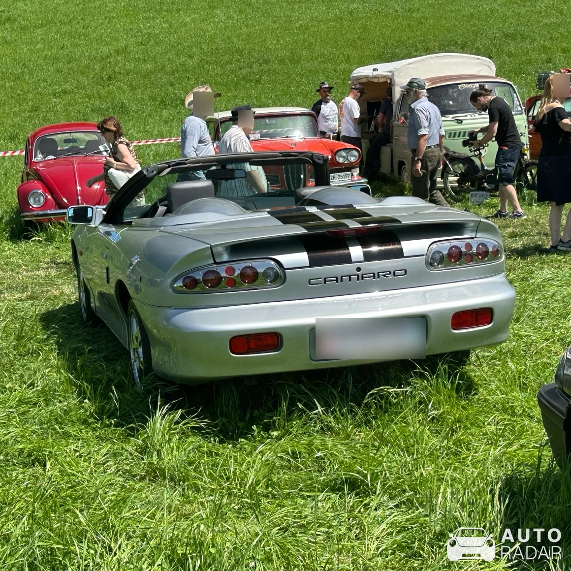 Chevrolet Camaro Z28 Convertible spotted in Dürnten