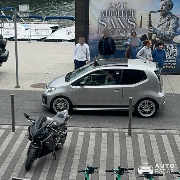 Volkswagen Up GTI spotted in Dinant