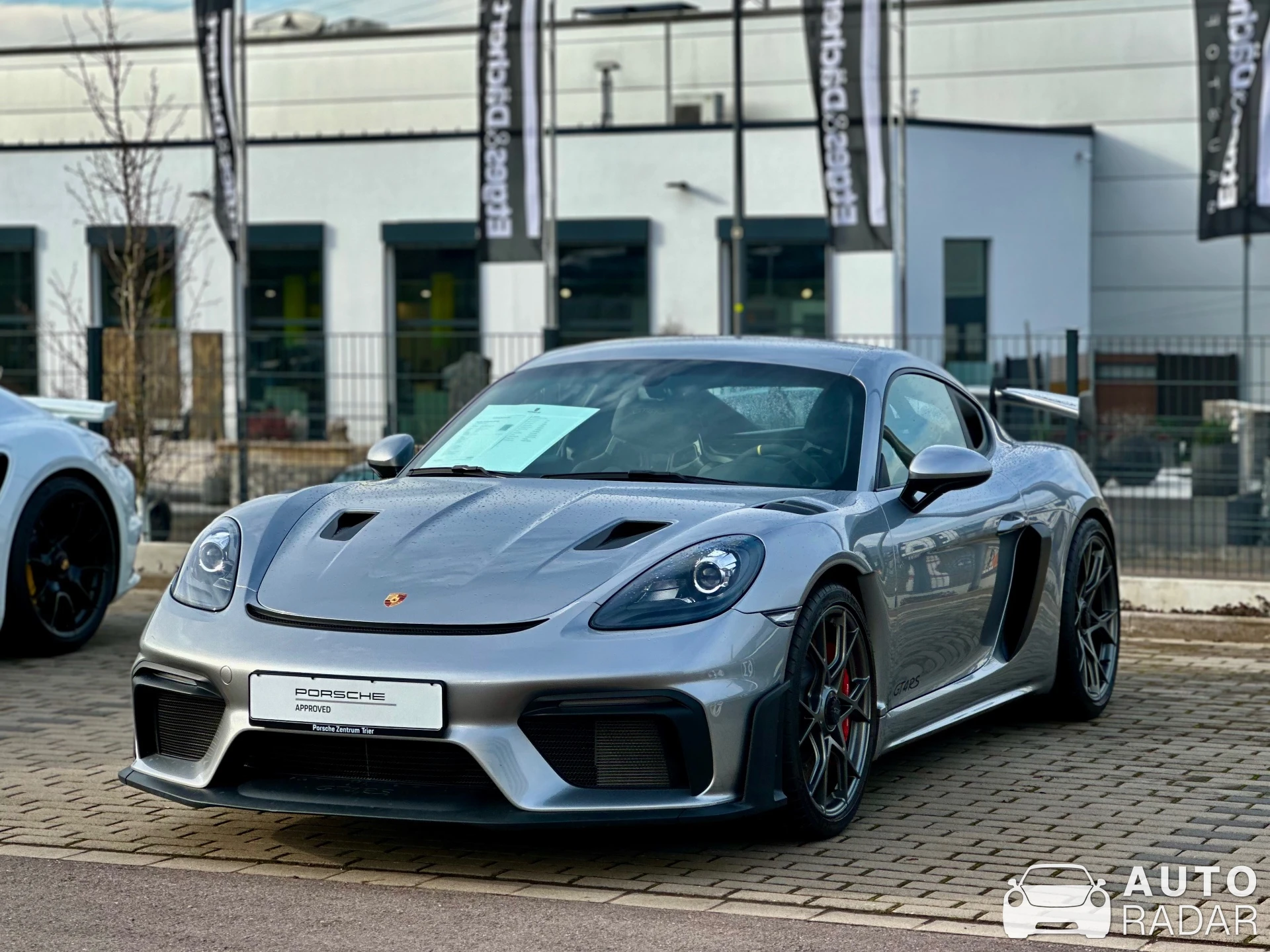Porsche 718 Cayman GT4 RS spotted in Trier, Germany