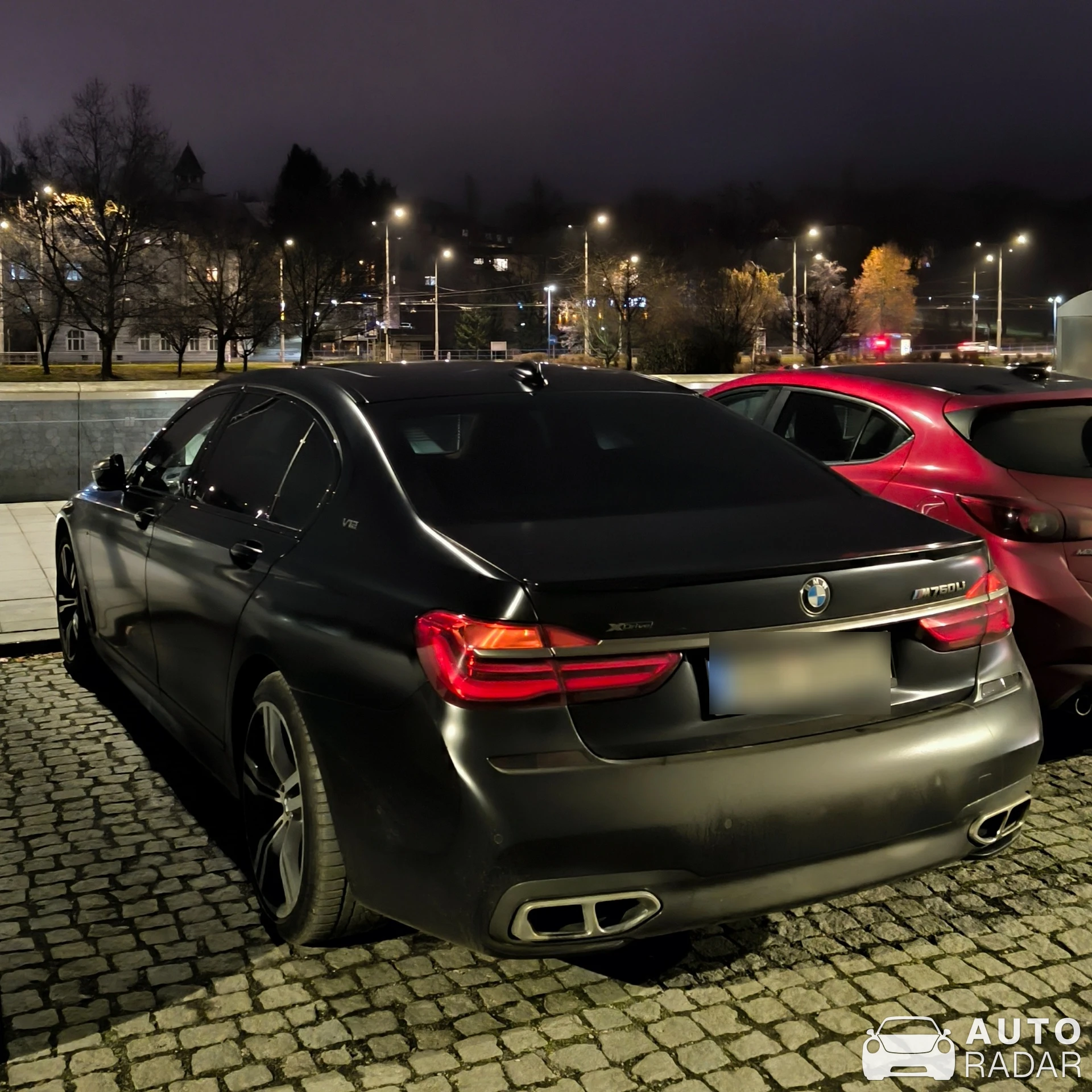 BMW 760Li V12 Xdrive G12 spotted in Ostrava