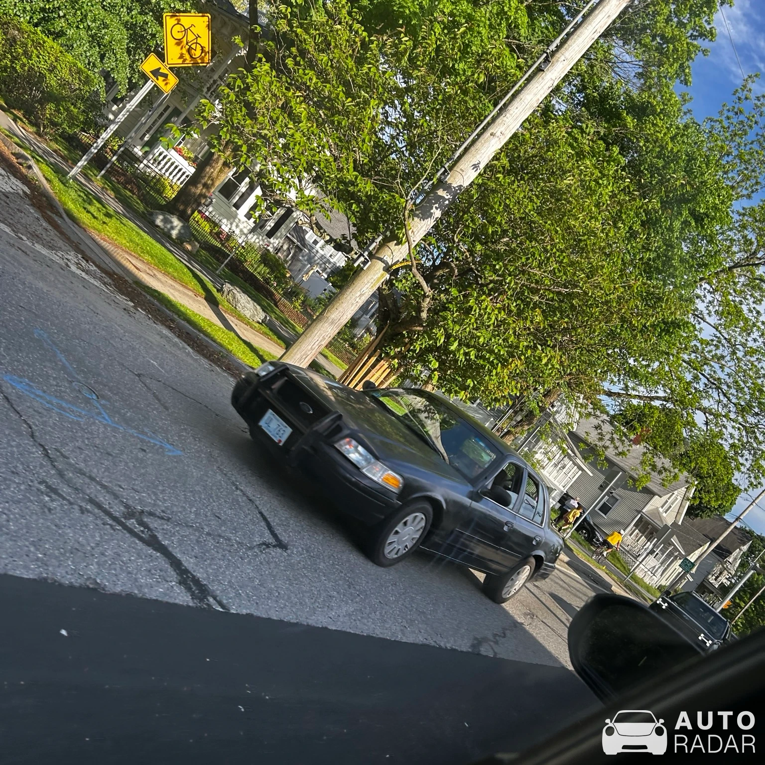 Ford Crown Victoria Police Interceptor spotted in Bristol