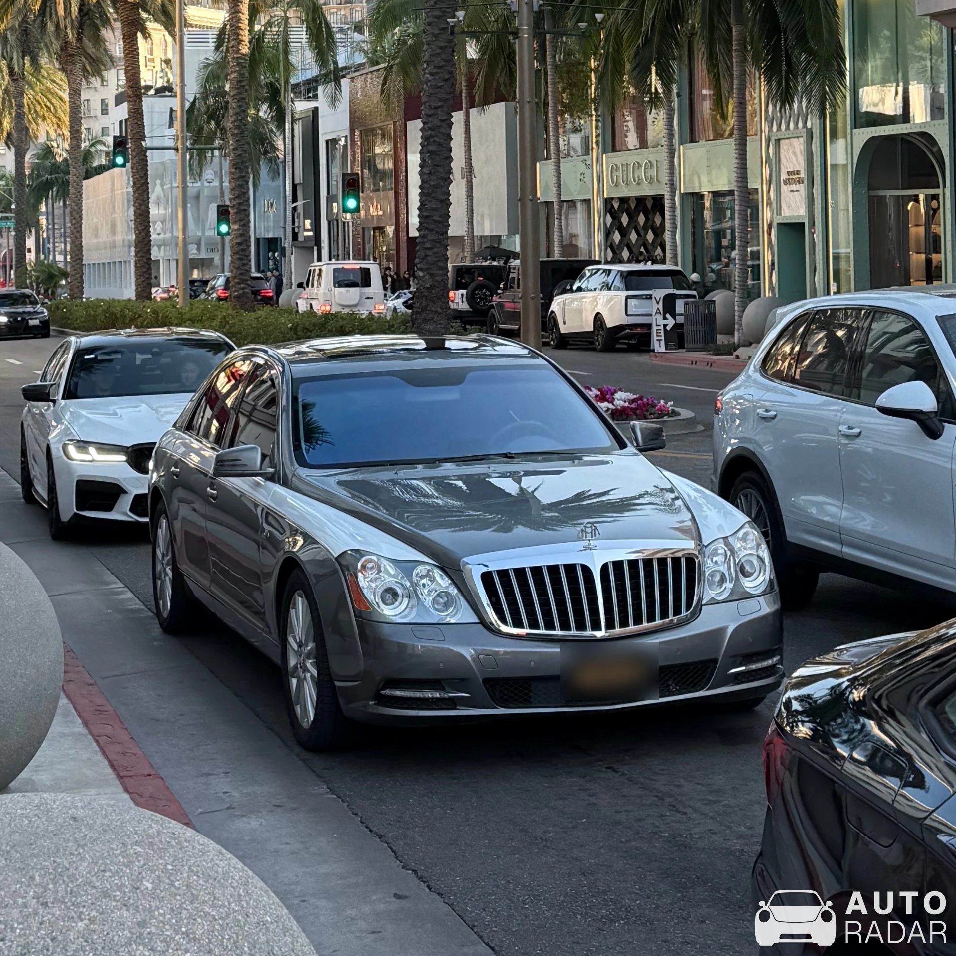 Maybach 57 S spotted in Beverly Hills, United States