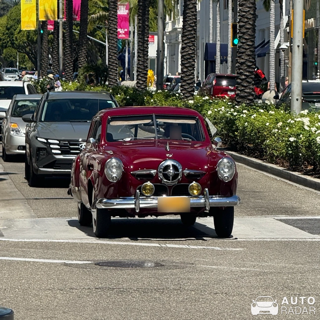 Studebaker Champion spotted in Beverly Hills