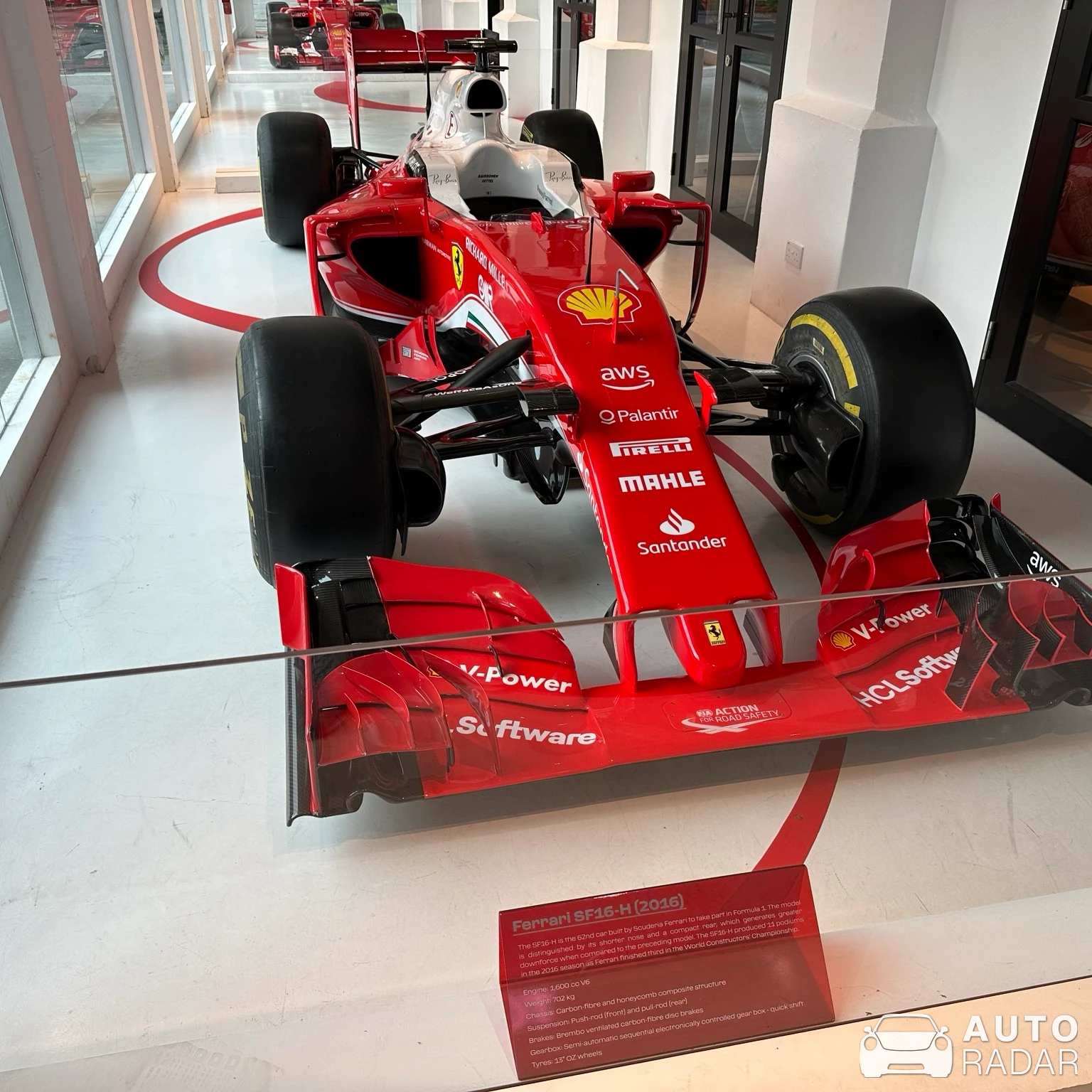 Ferrari SF16-H spotted in Singapore