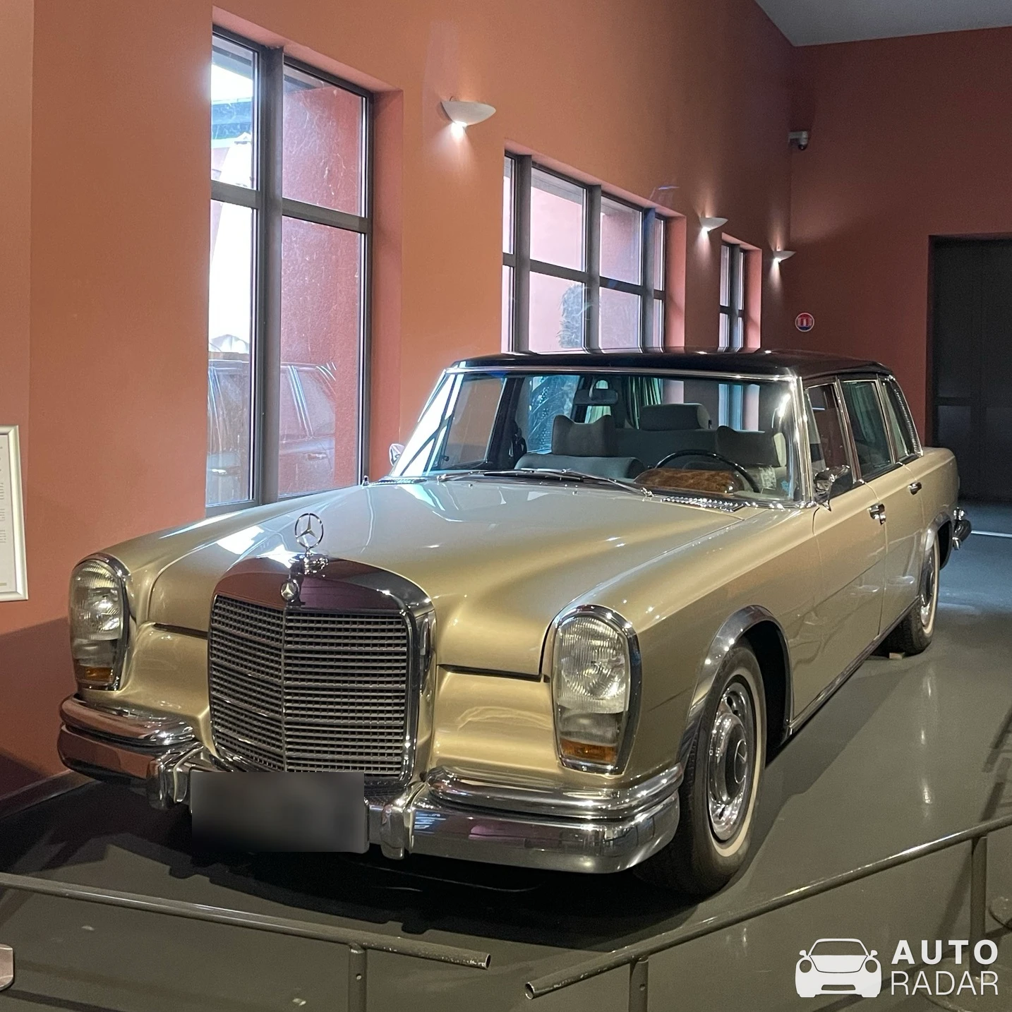 Mercedes-Benz Royale 600 spotted in Mulhouse