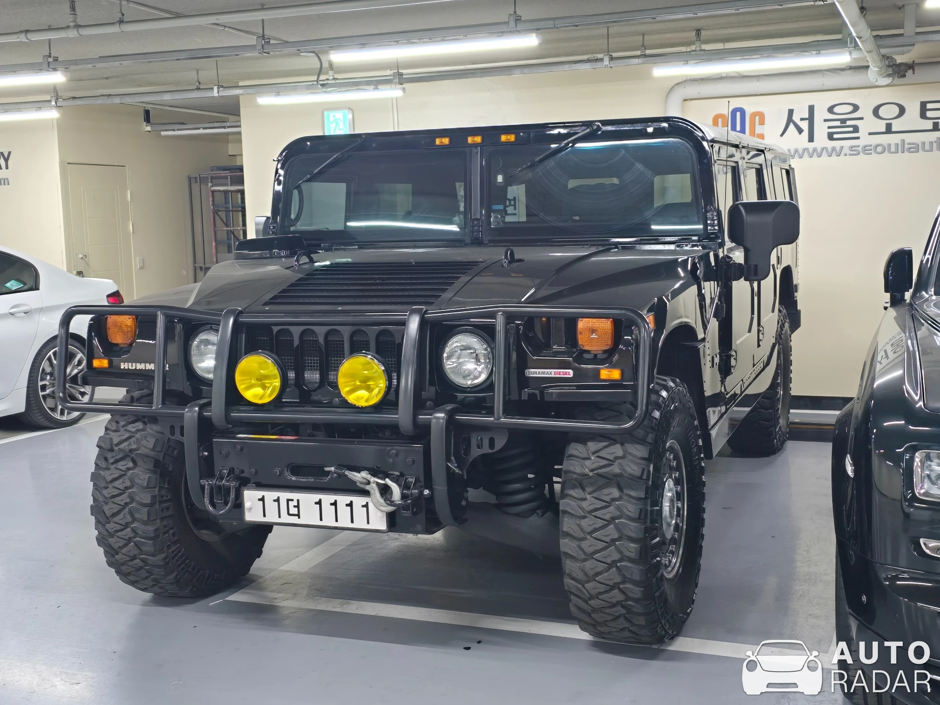 Hummer H1 spotted in 서초구, 대한민국