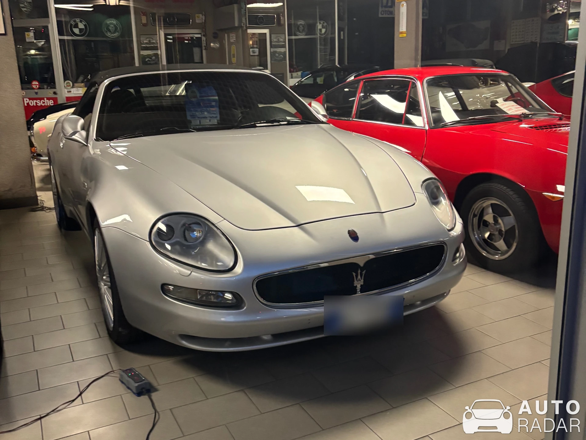 Maserati 4200 Spyder spotted in Milano