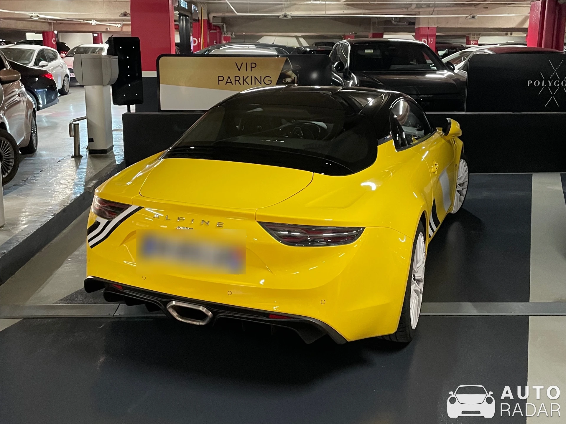 Alpine A110 Tour de Corse 75 spotted in Montpellier, France