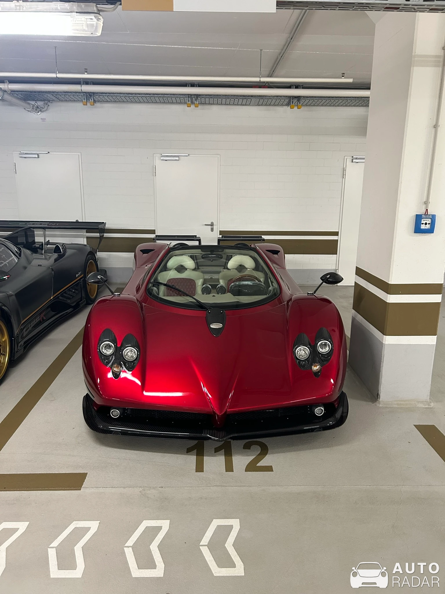 Pagani Zonda C12-S Roadster spotted in Düsseldorf