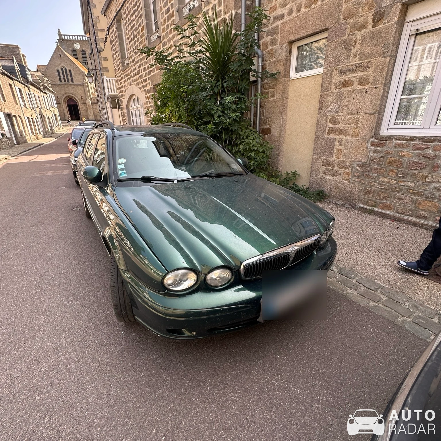 Jaguar X-Type Estate spotted in Barfleur, France