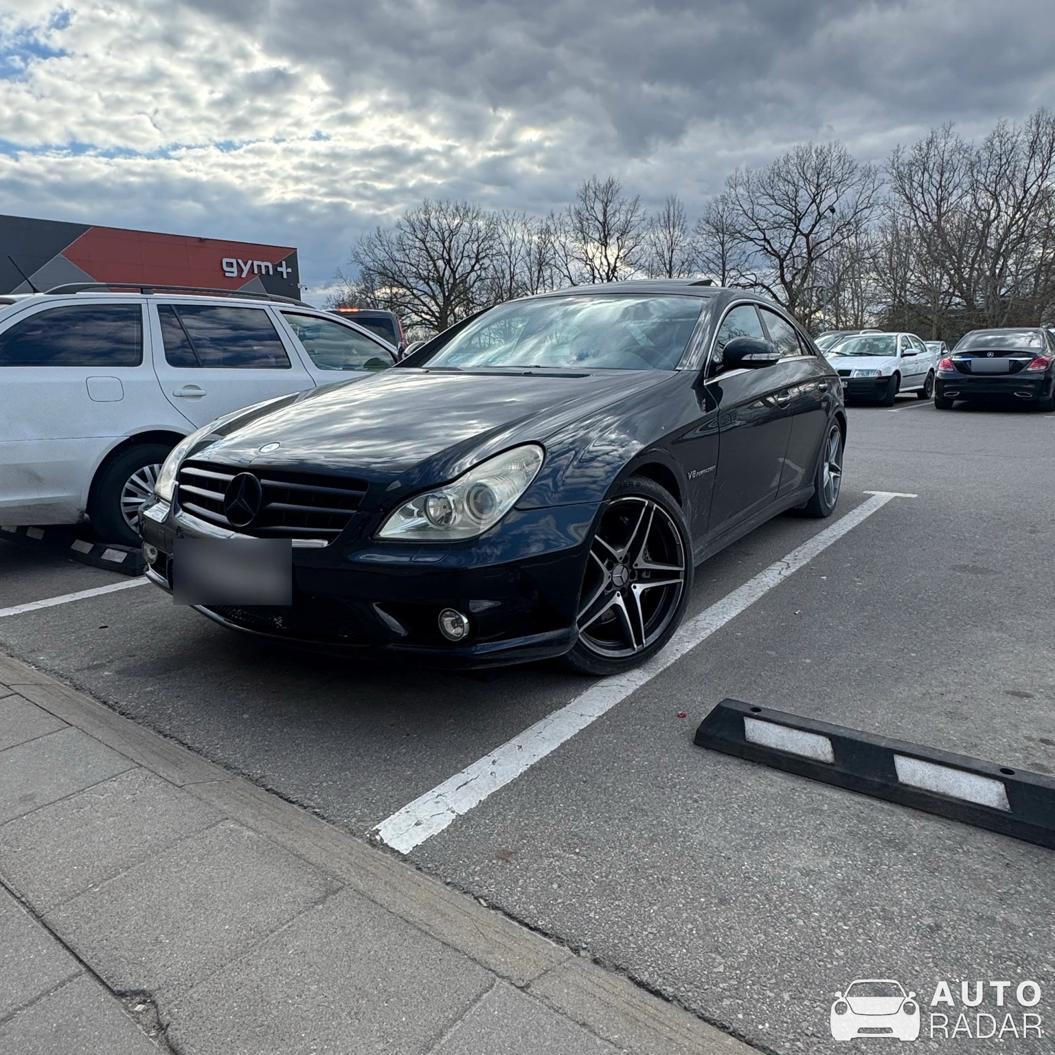 Mercedes-Benz CLS 55 AMG spotted in Panevėžys