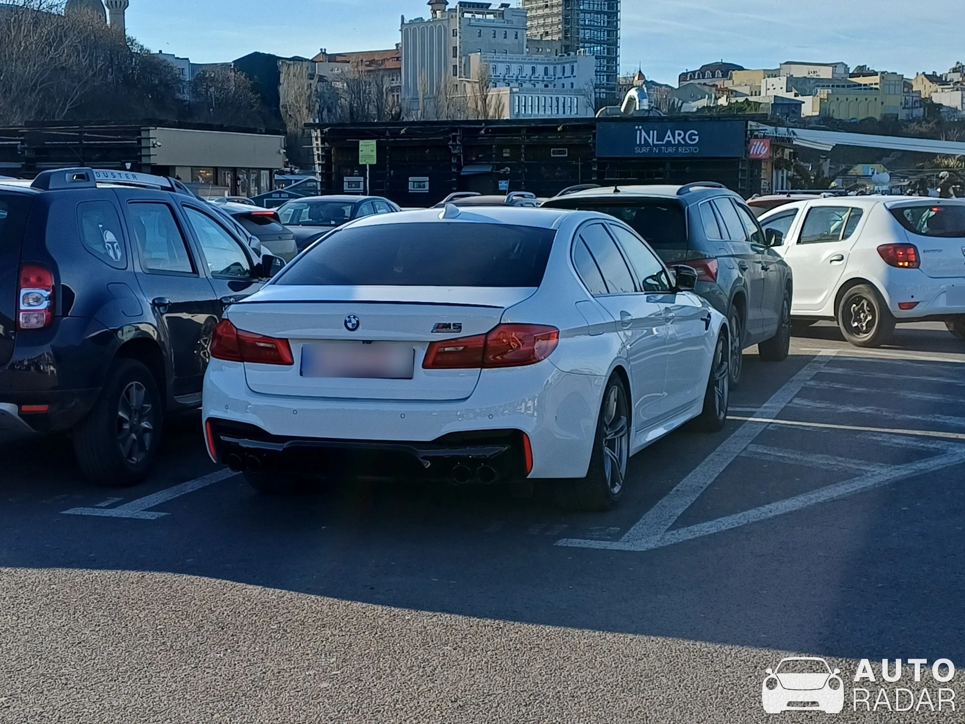 BMW M5 F90 Competition spotted in Constanța, Romania