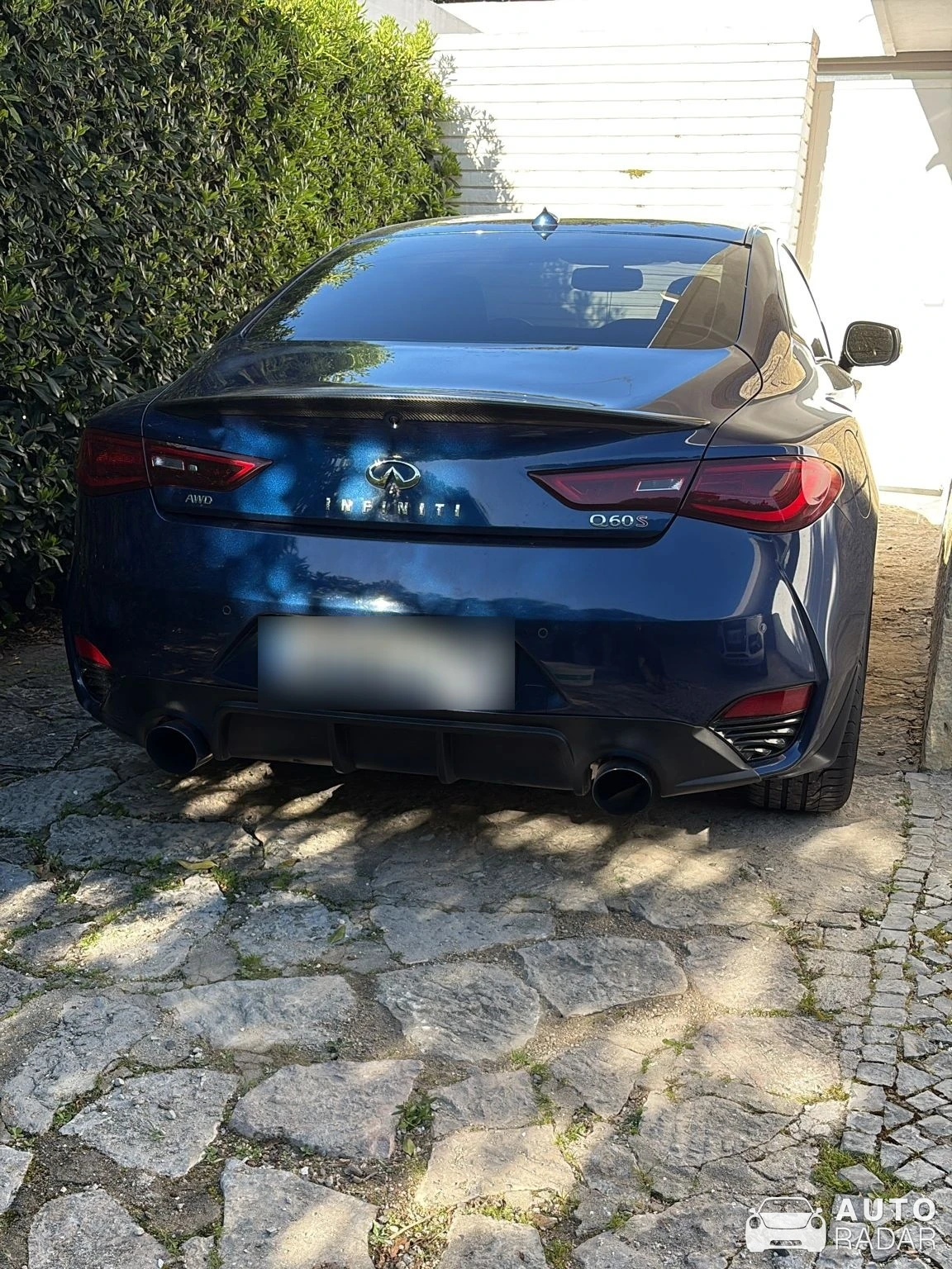 Infiniti Q60 S spotted in Lisboa, Portugal