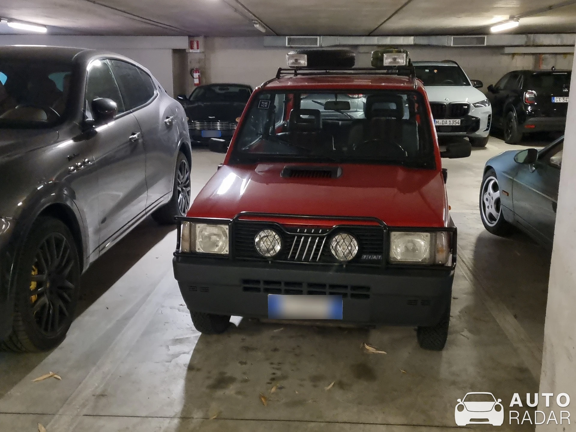 Fiat Panda 4X4 Steyr Puch spotted in Provincia di Como, Italy