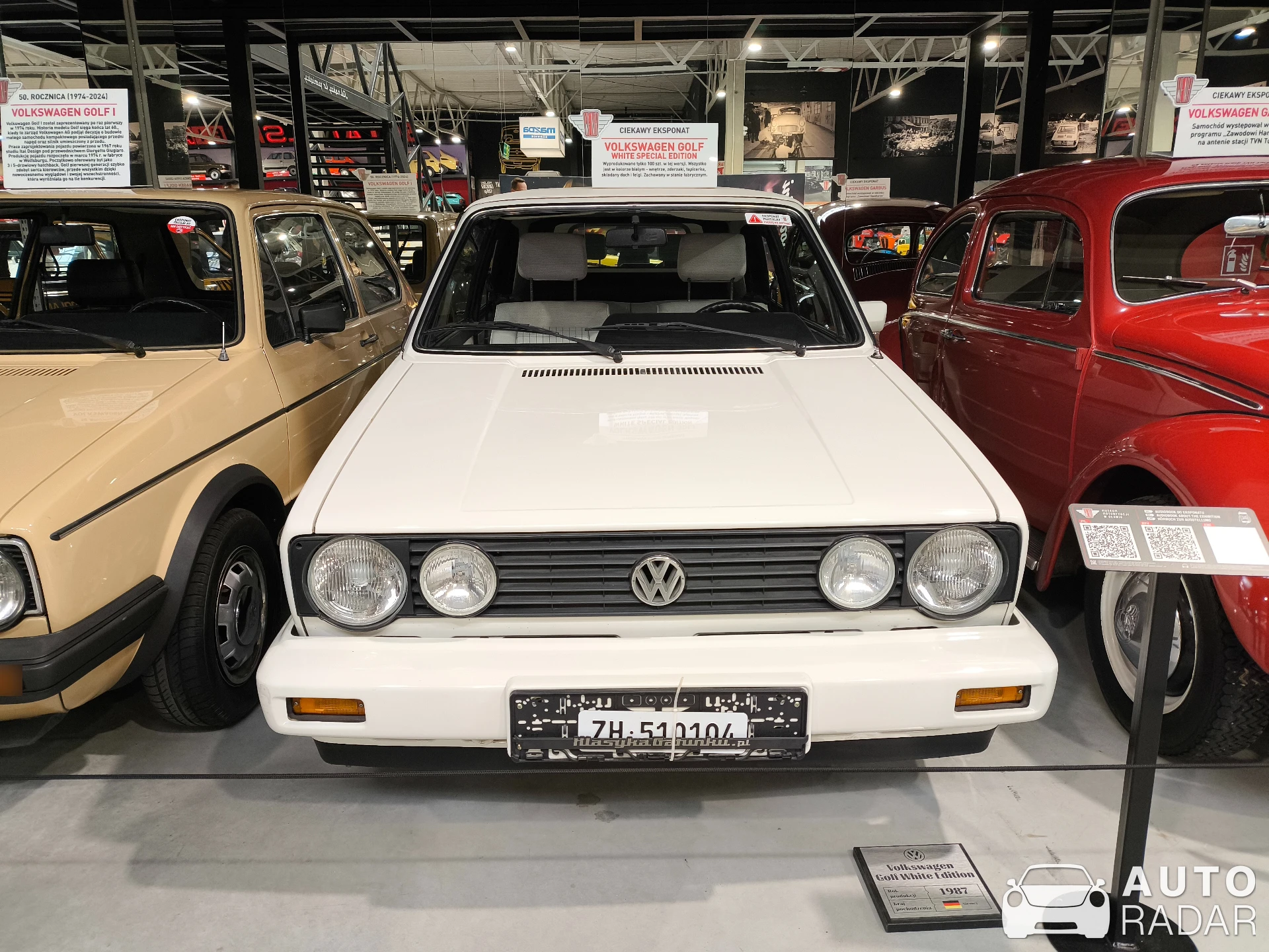 Volkswagen Golf Cabriolet MkI White Special Edition spotted