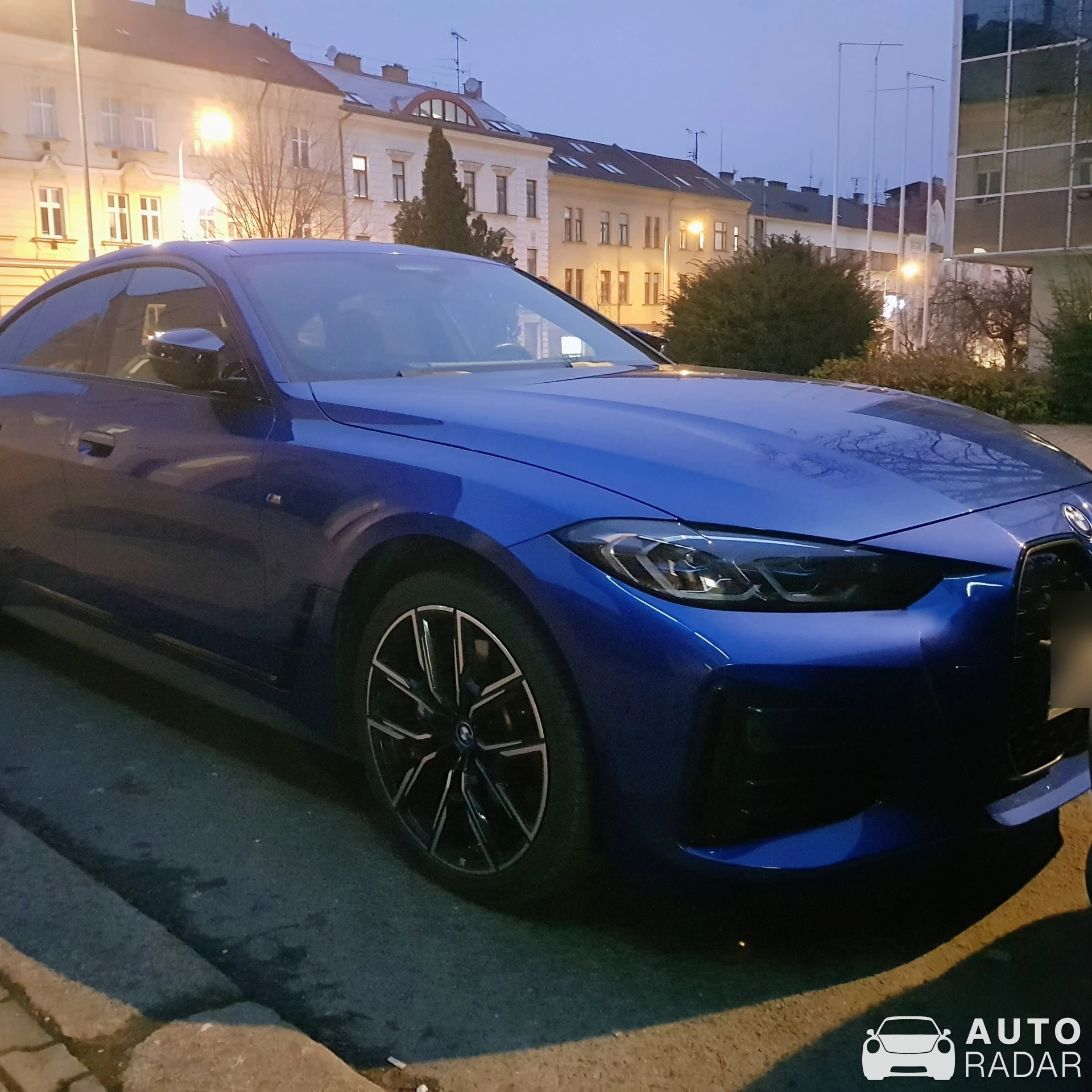 BMW i4 M50 2022 spotted in Mladá Boleslav