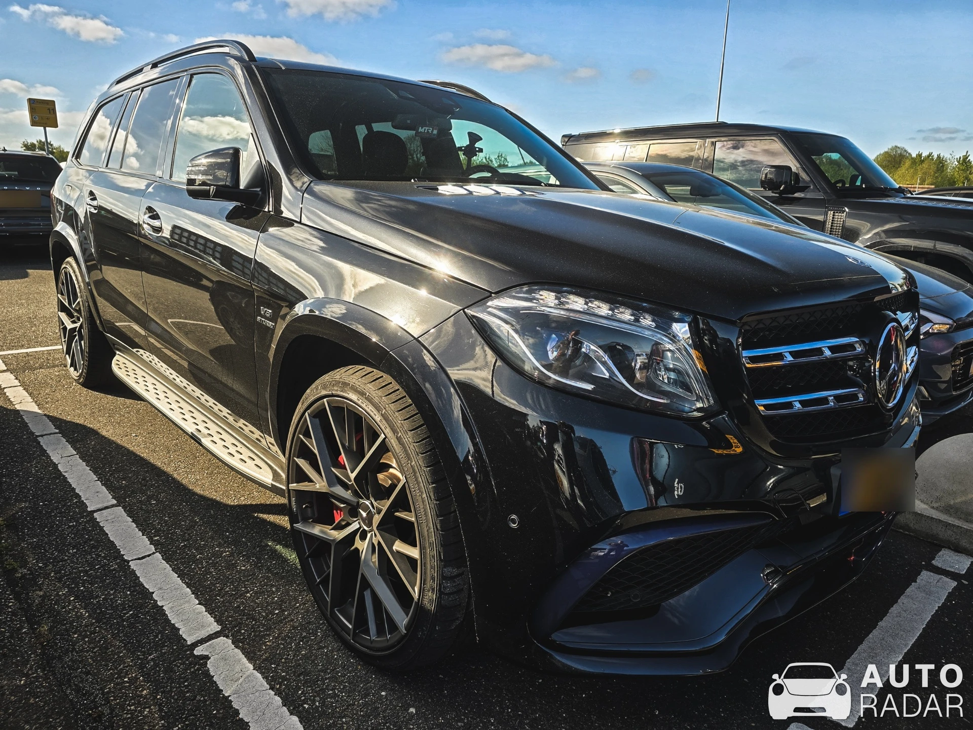 Mercedes-AMG GLS 63 X166 spotted in Rotterdam