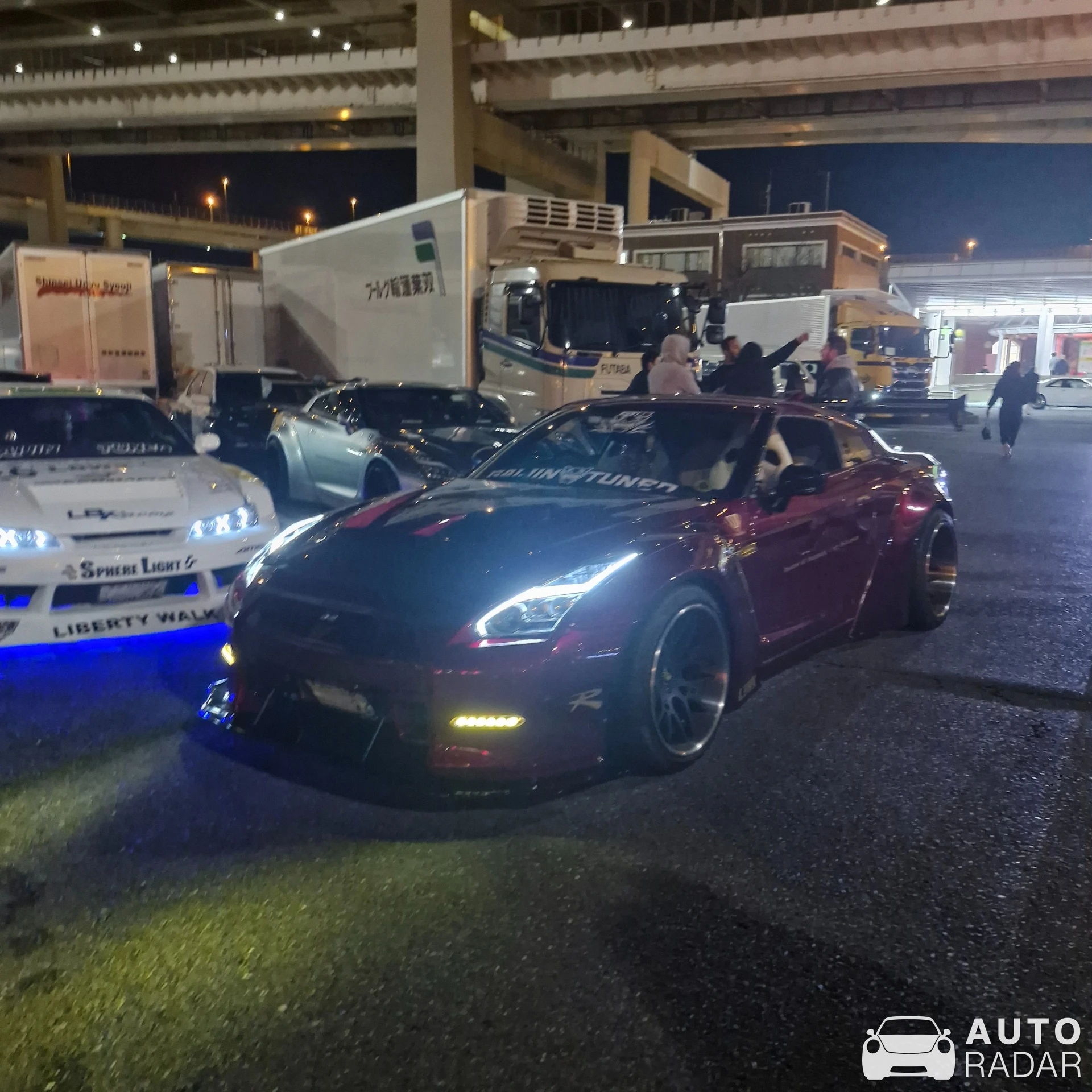 Nissan GT-R R35 spotted in Shibuya, Japan